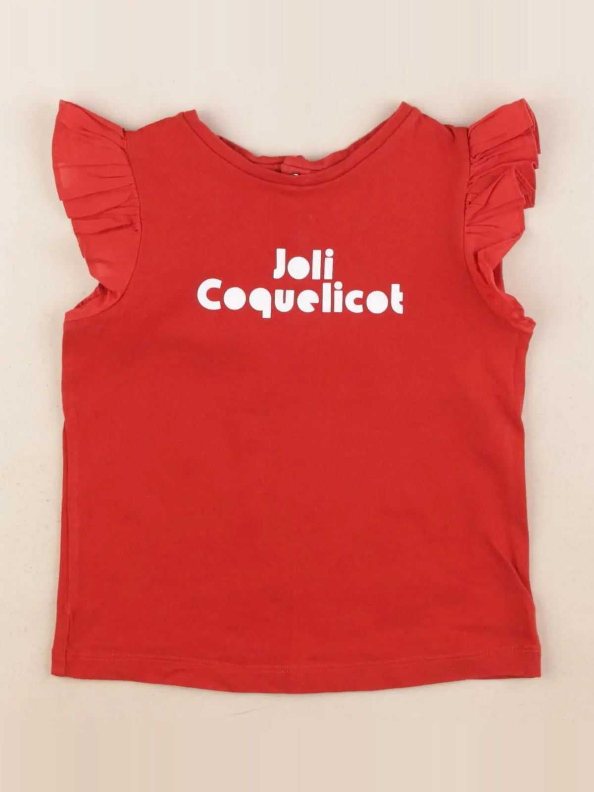 Jacadi - tee-shirt rouge - 3 ans