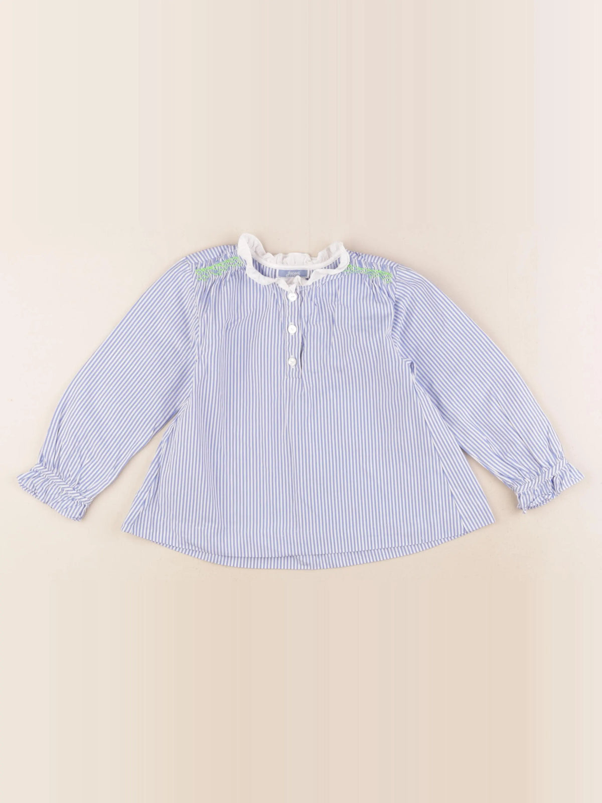 Jacadi - blouse bleu - 4 ans