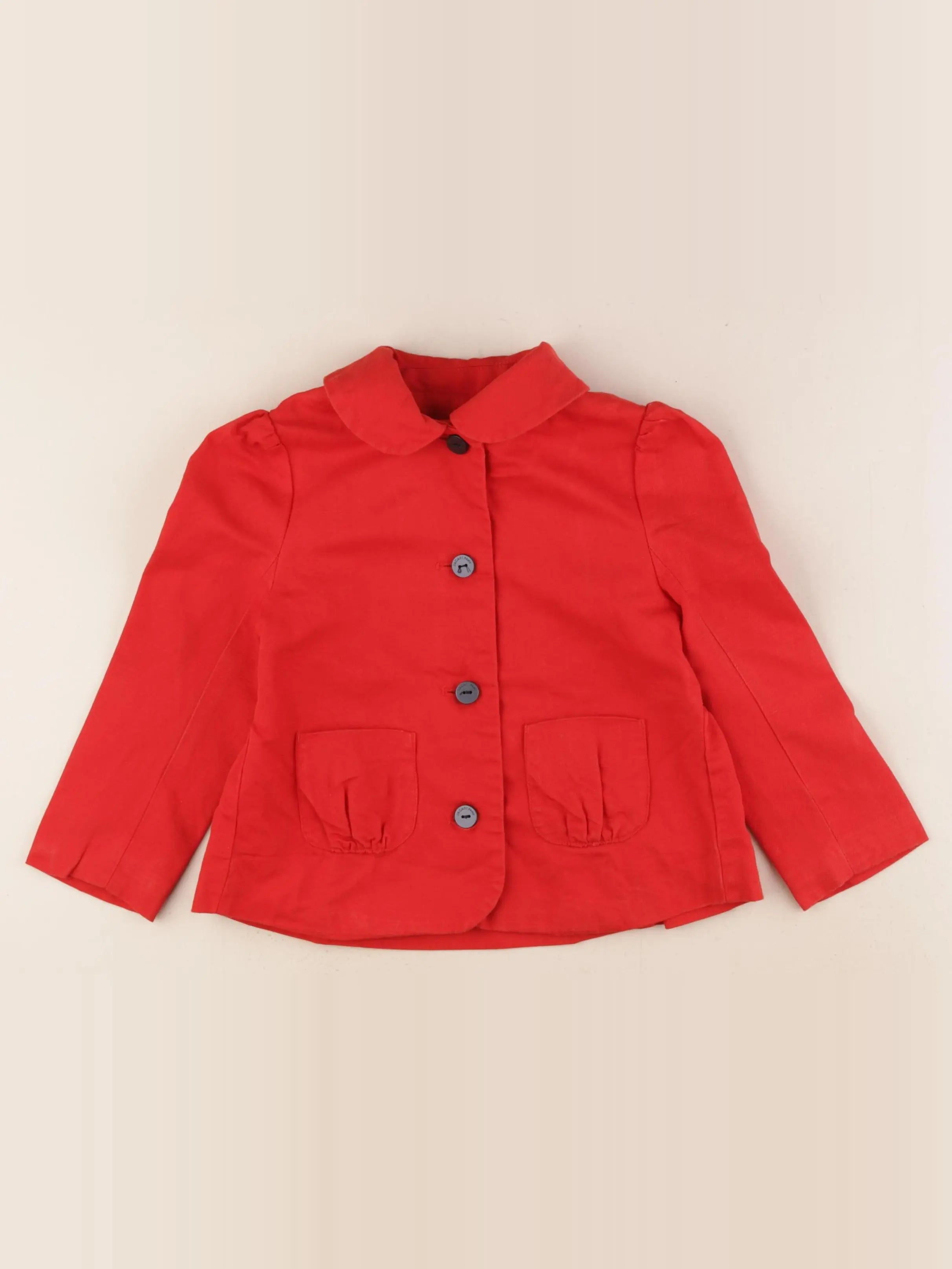 Jacadi - veste rouge - 4 ans