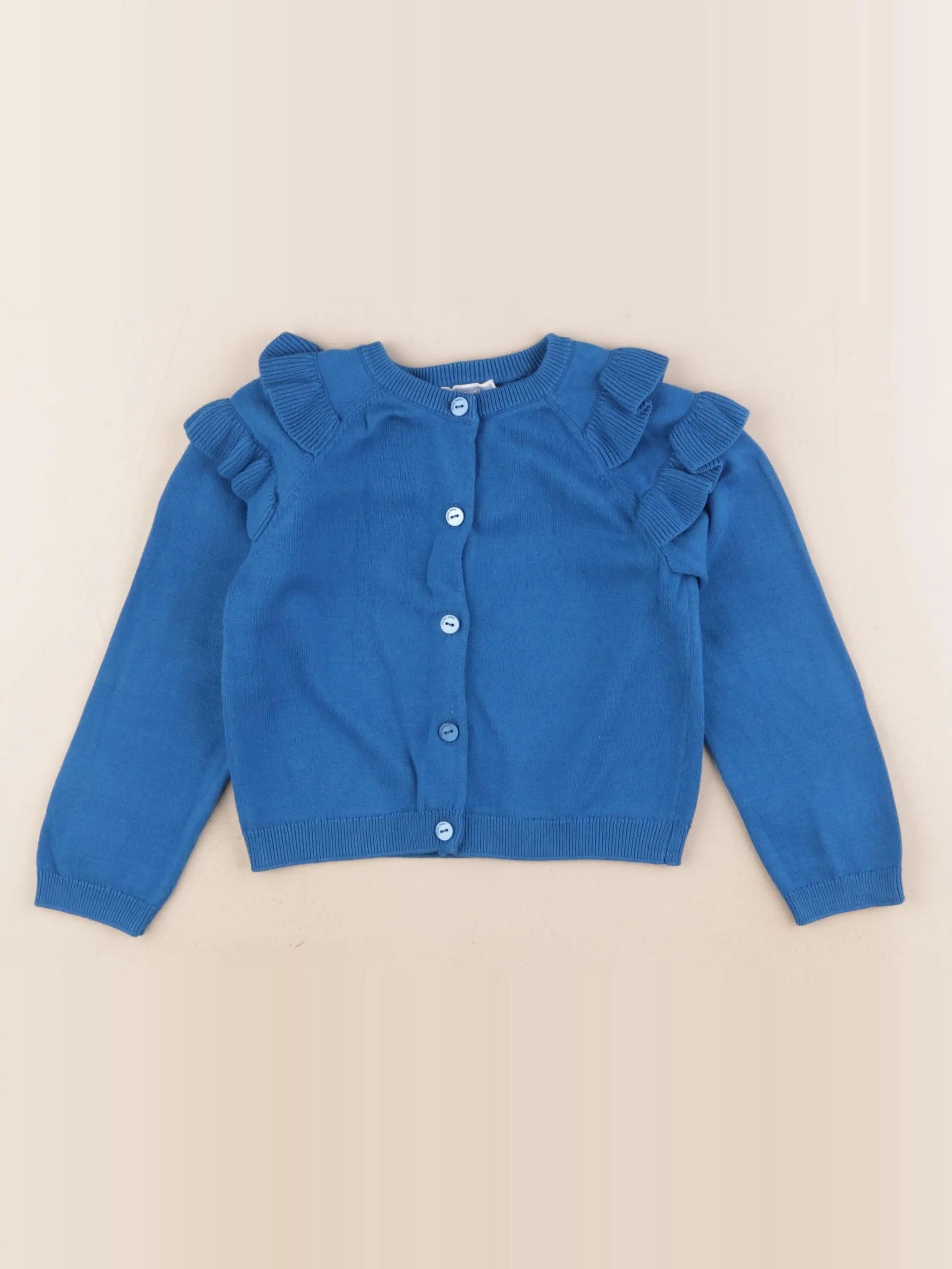 Jacadi - gilet bleu - 4 ans