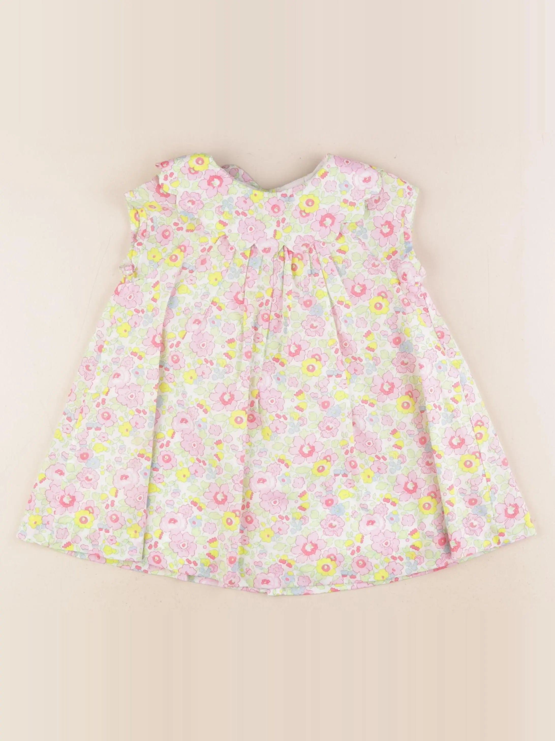 Jacadi - robe liberty multicolore - 18 mois