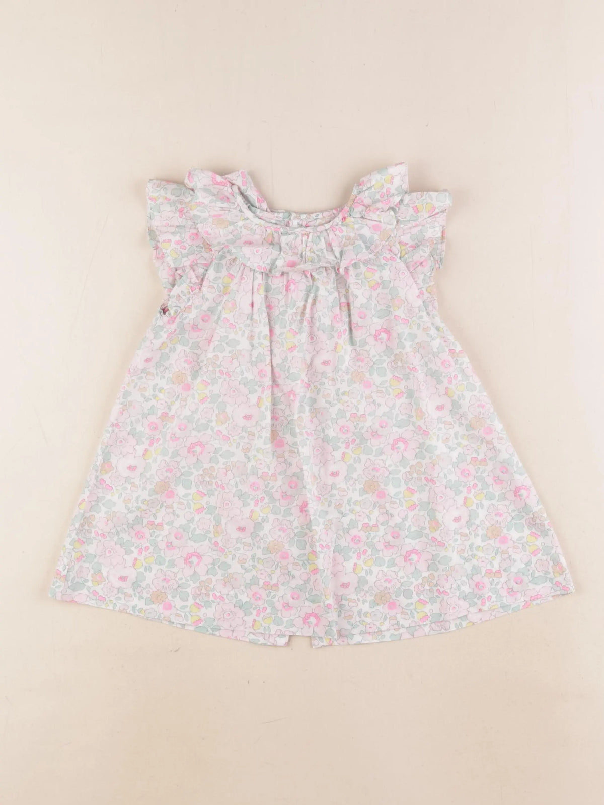 Jacadi - robe liberty multicolore - 18 mois