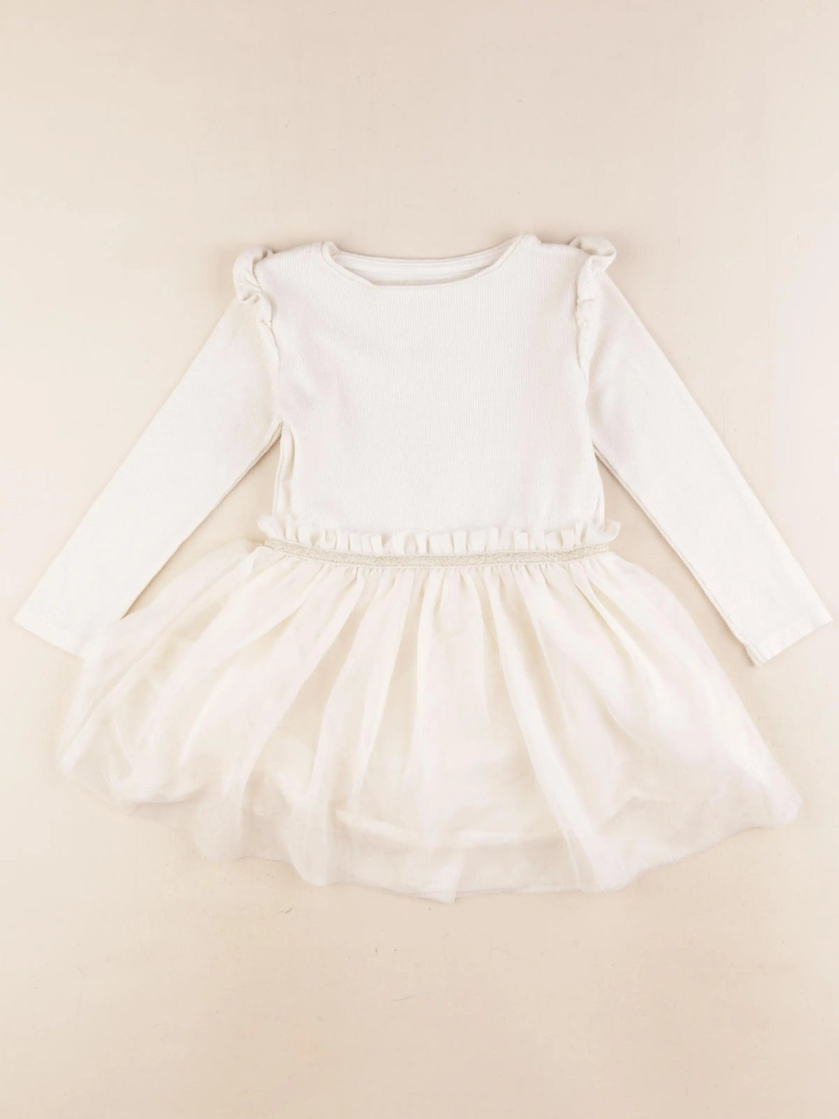 Vertbaudet - robe blanc - 3 ans
