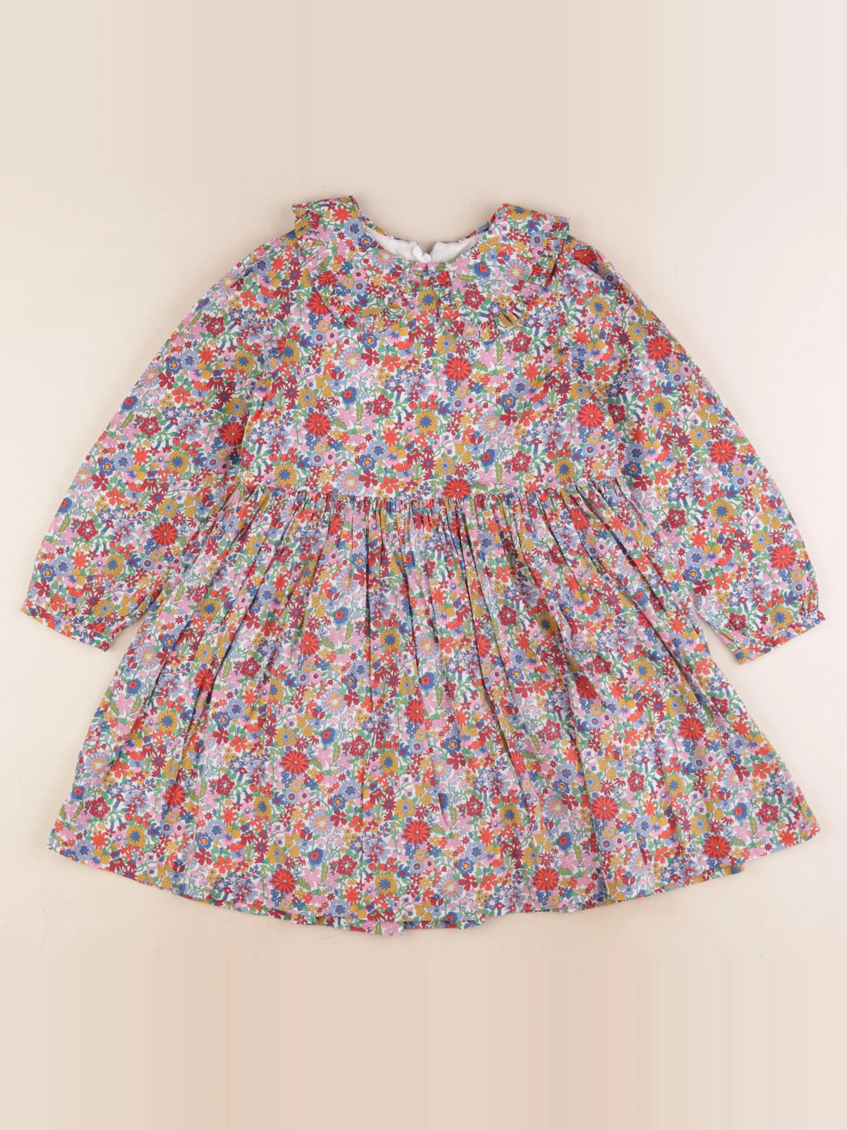 Jacadi - robe liberty multicolore - 5 ans