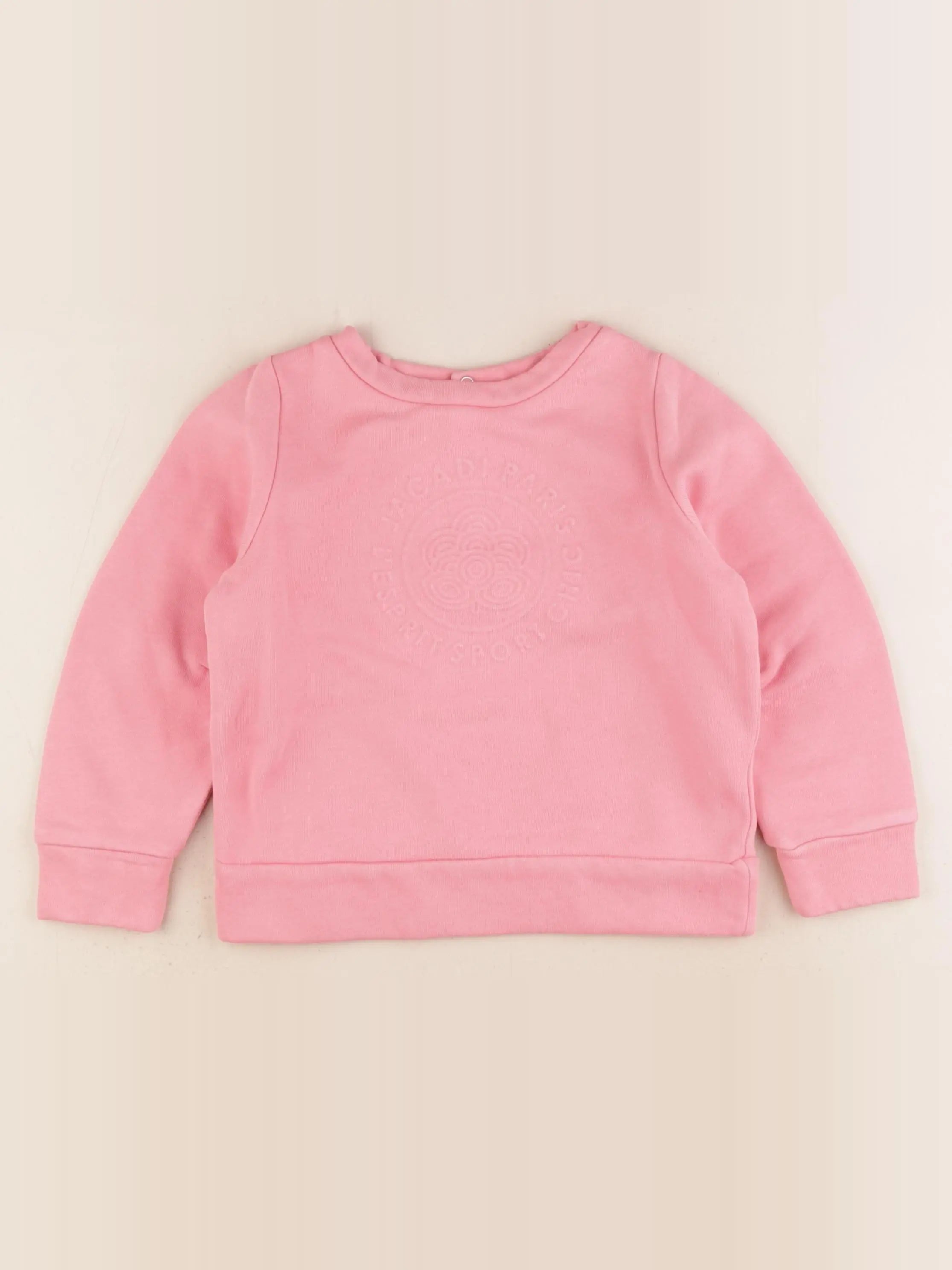 Jacadi - sweat rose - 4 ans