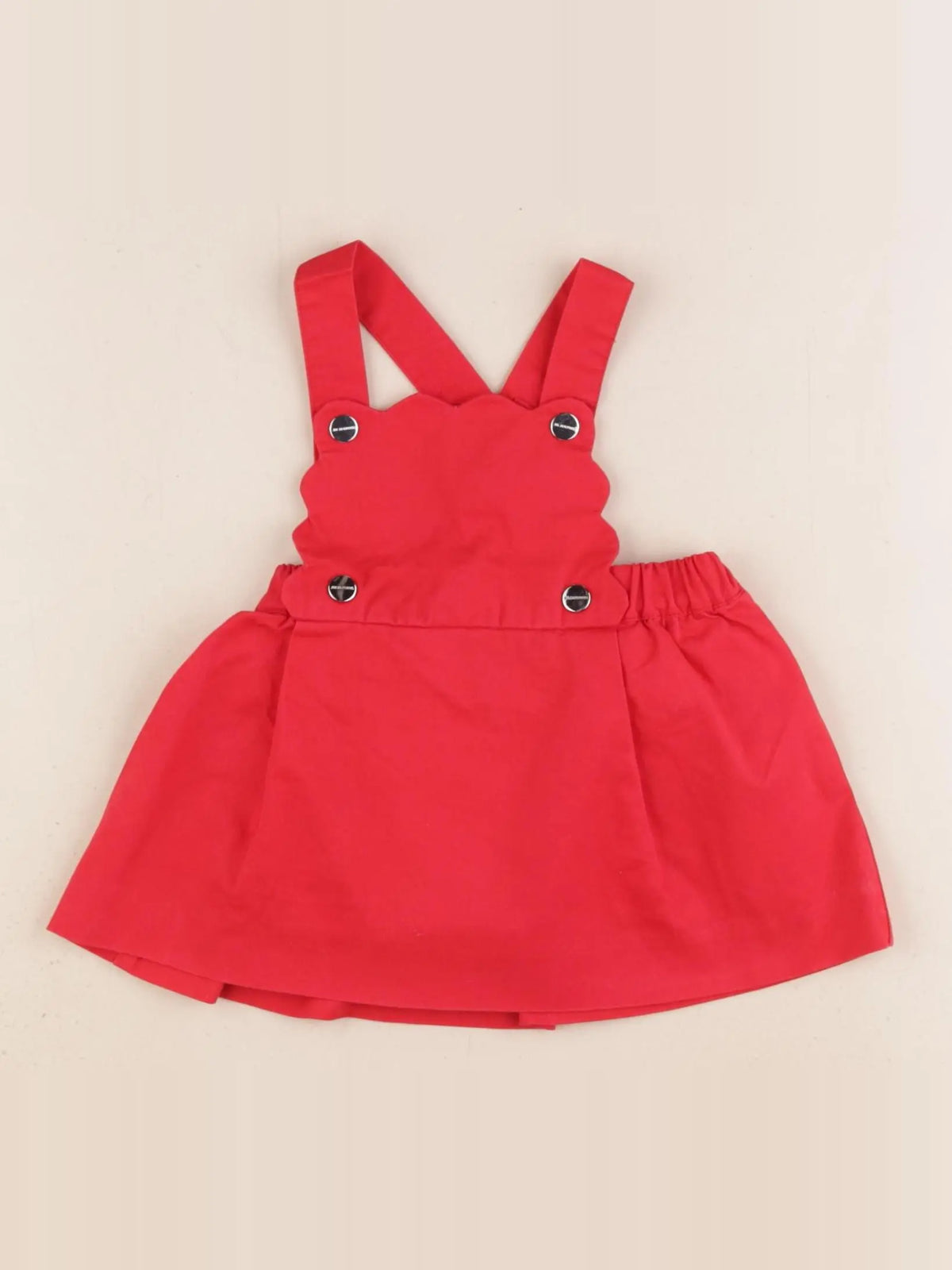 Jacadi - robe rouge - 6 mois
