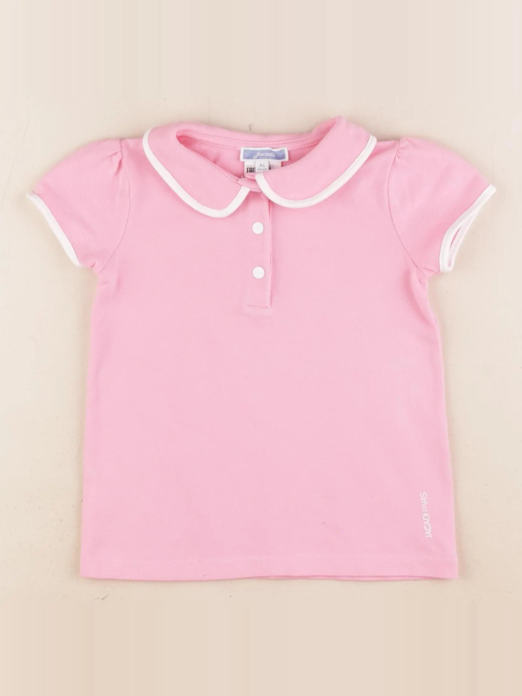 Jacadi - tee-shirt rose - 4 ans
