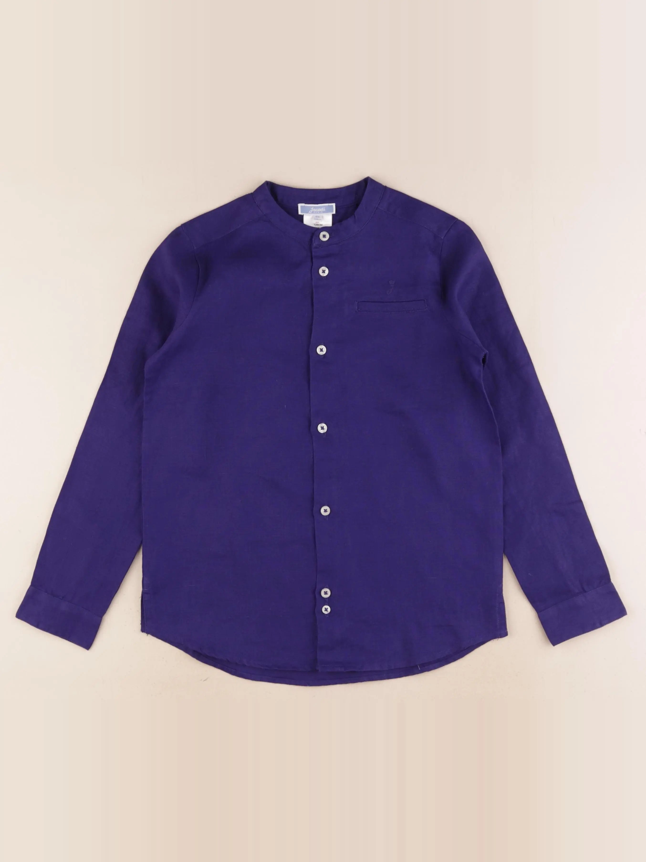 Jacadi - chemise violet - 8 ans