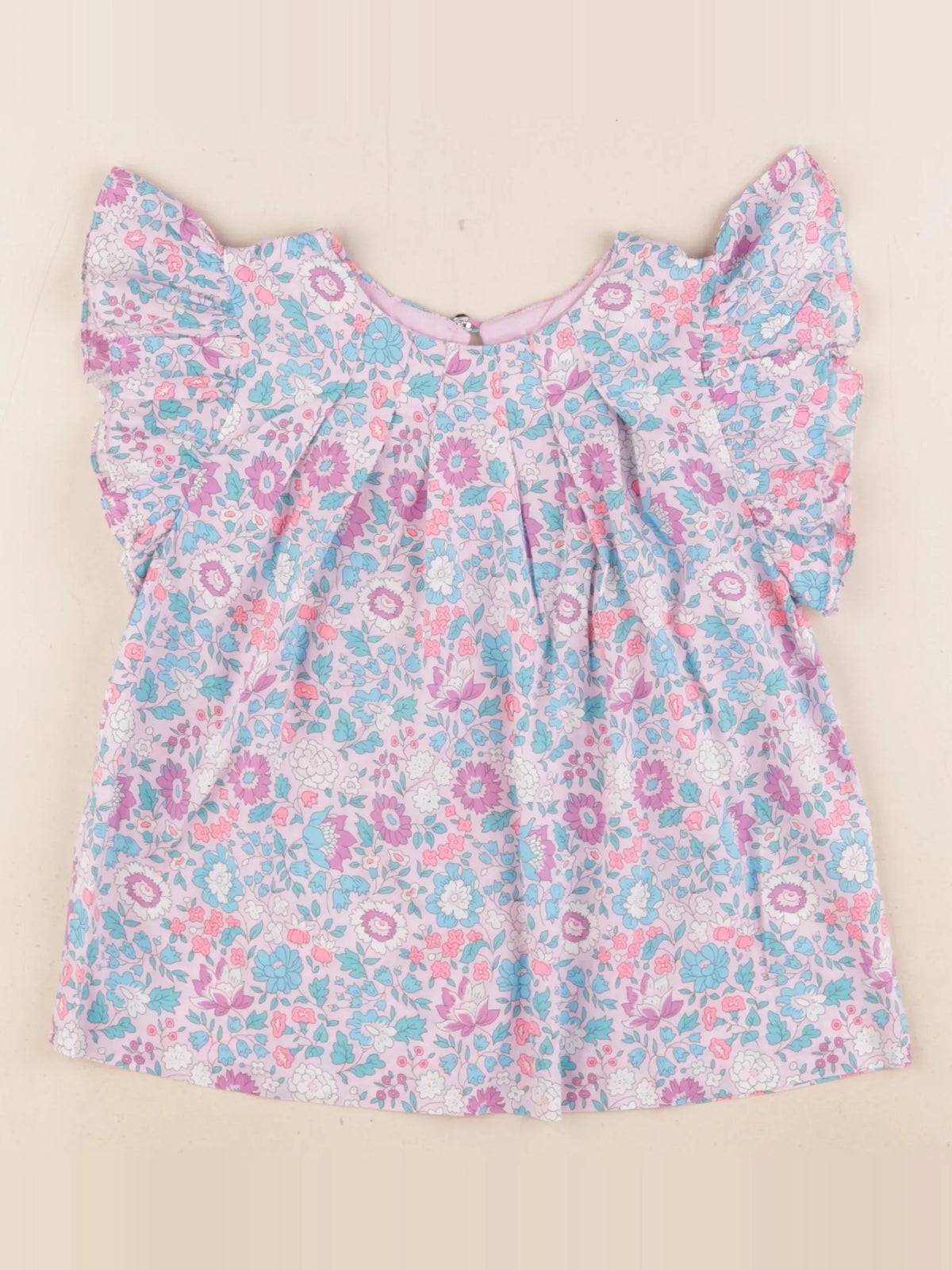 Jacadi - blouse liberty multicolore - 6 ans