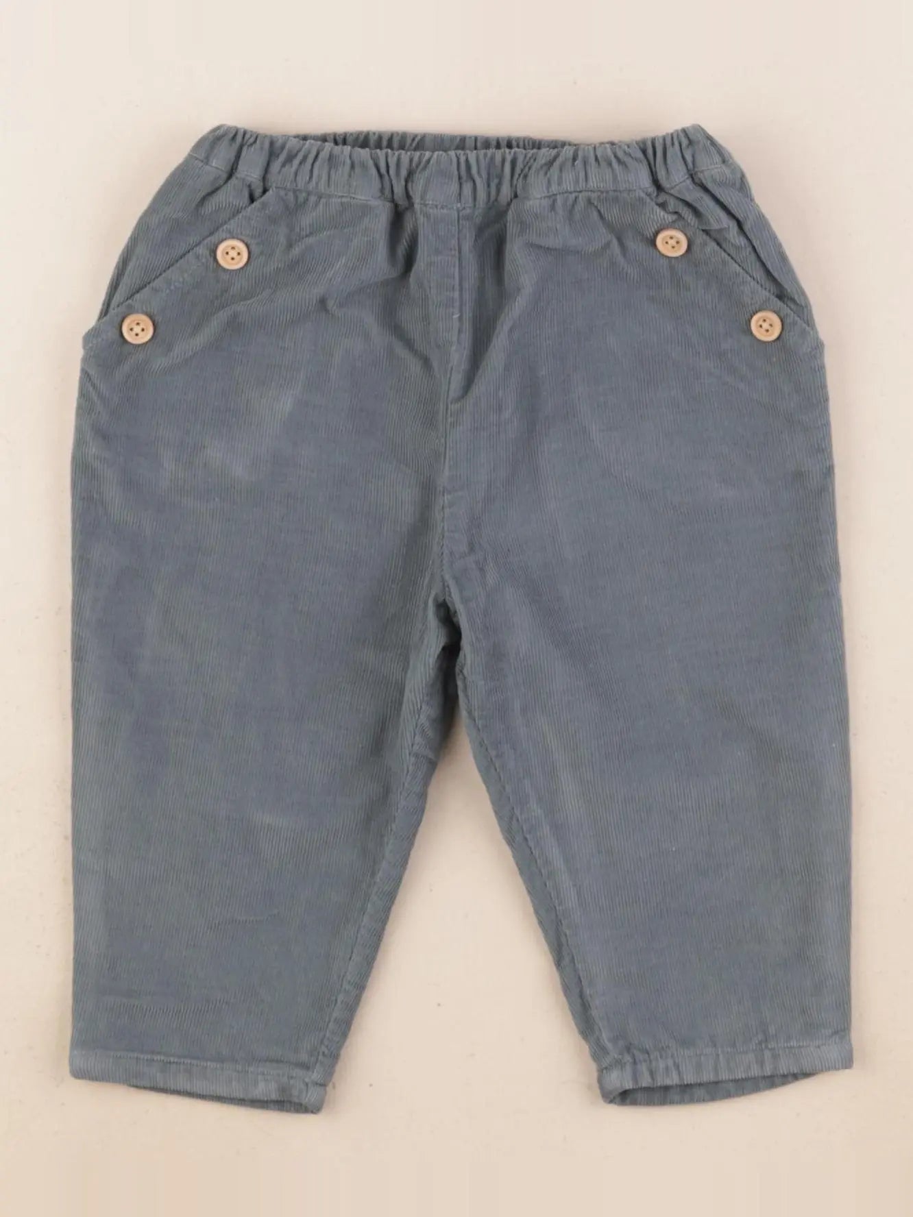 Cyrillus - pantalon vert - 9 mois