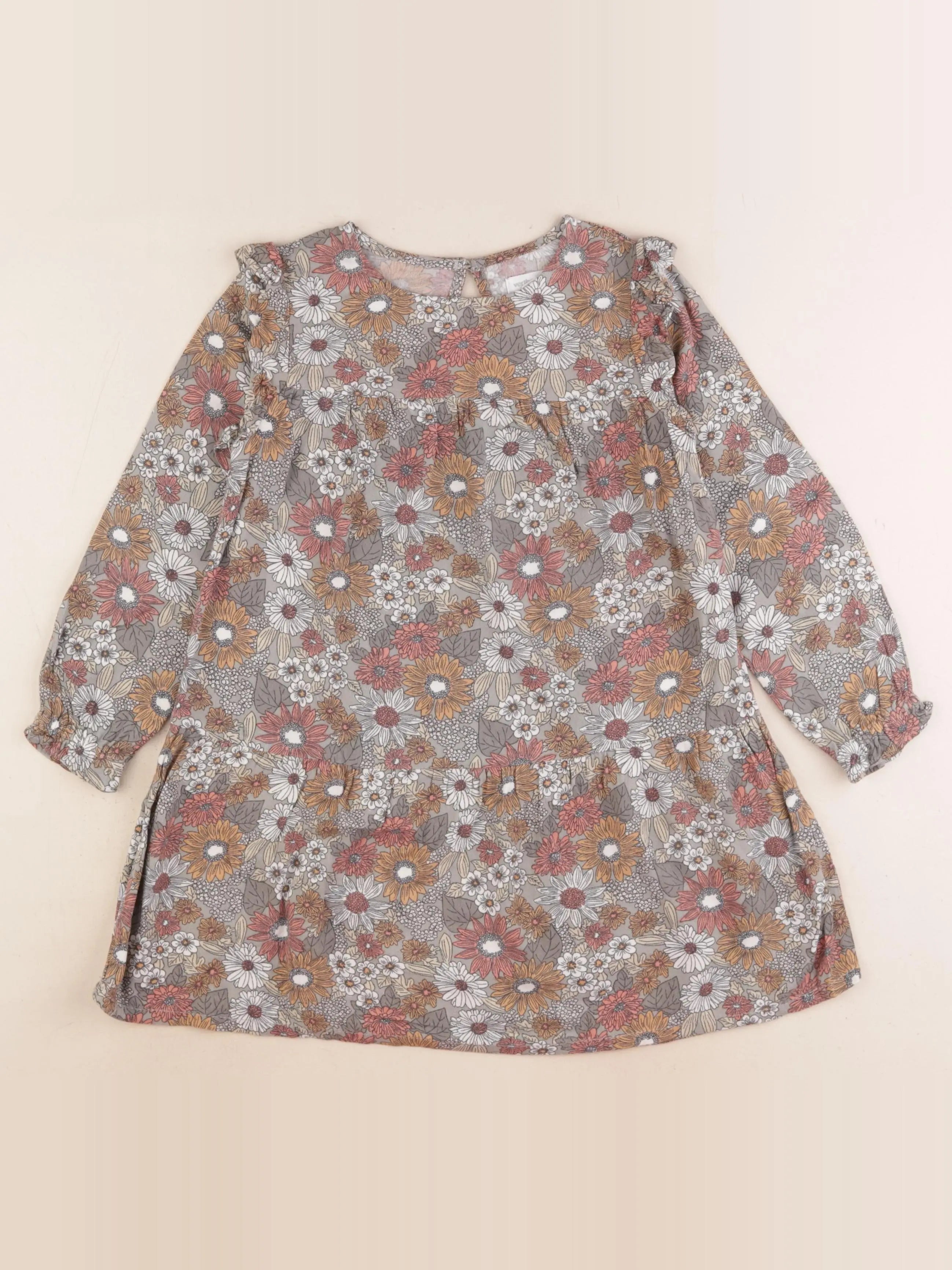 Vertbaudet - robe multicolore - 5 ans