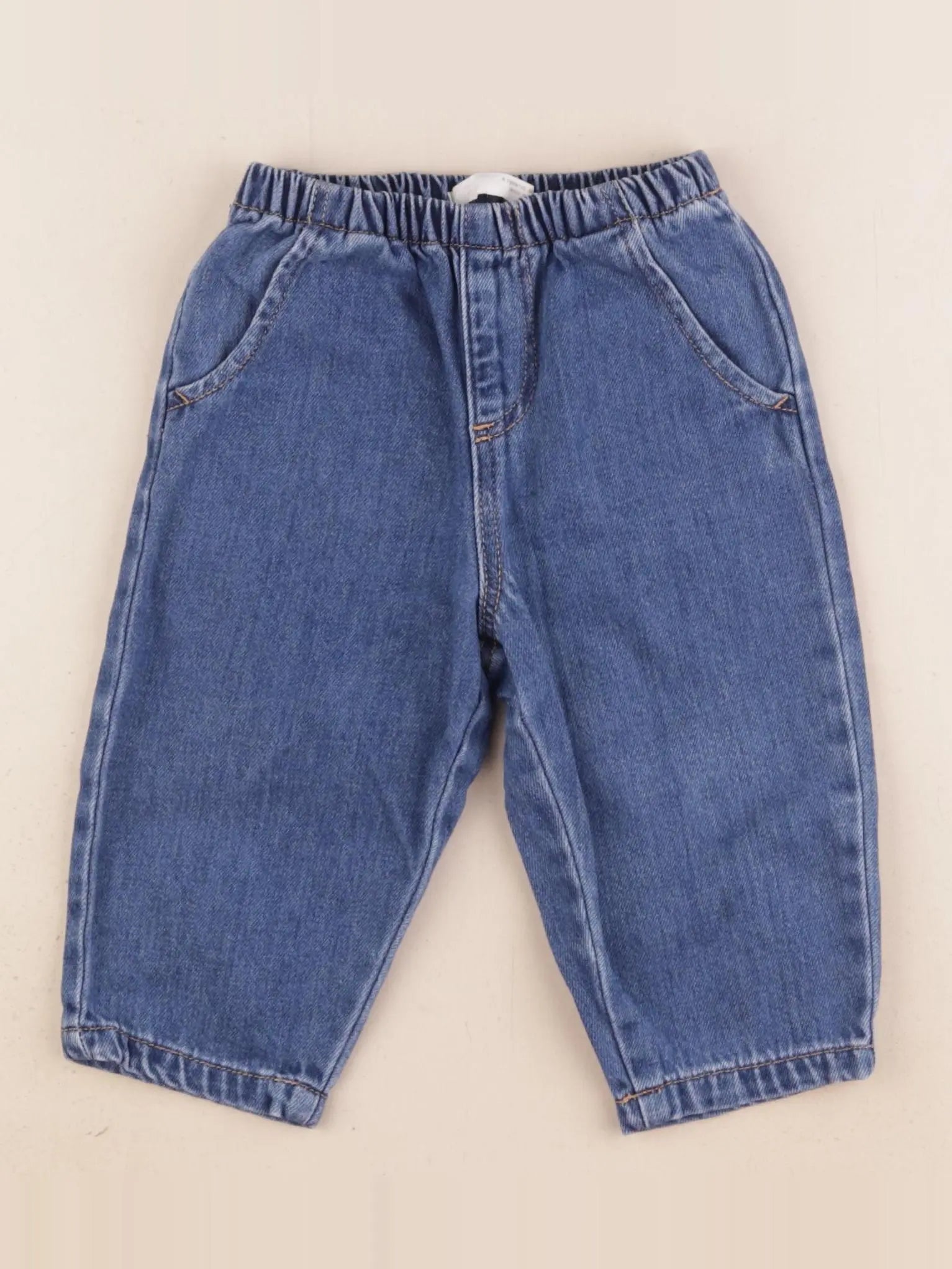 Zara - jean bleu - 9/12 mois