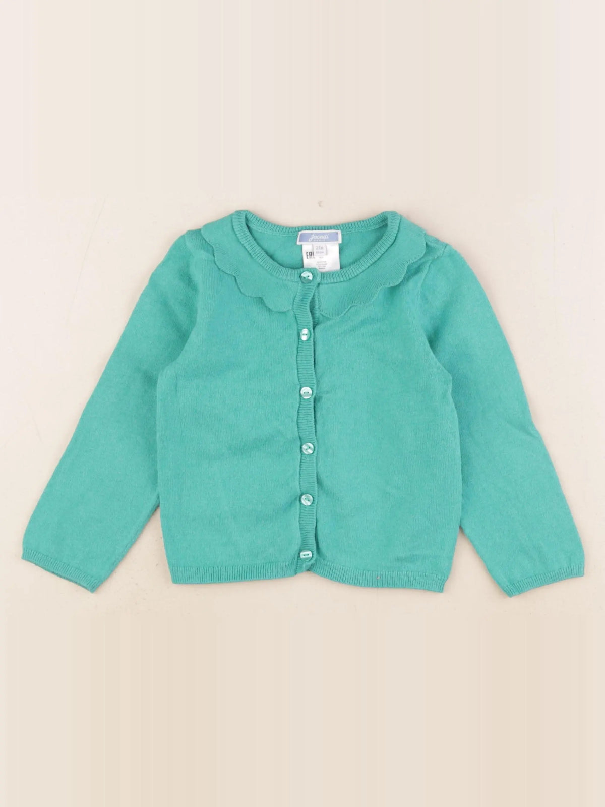 Jacadi - gilet vert - 24 mois
