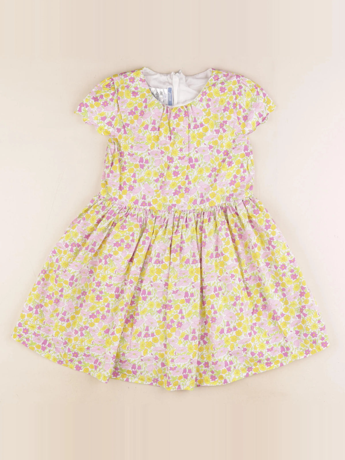 Jacadi - robe jaune - 6 ans