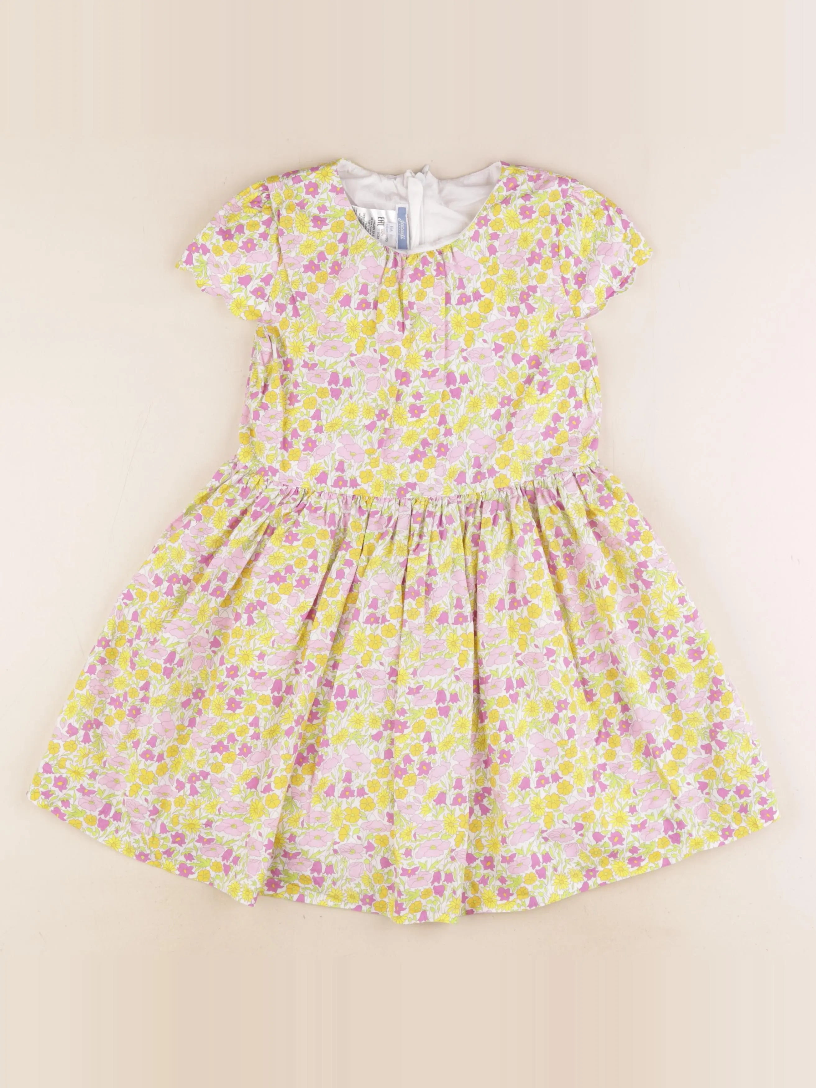Jacadi - robe jaune - 6 ans
