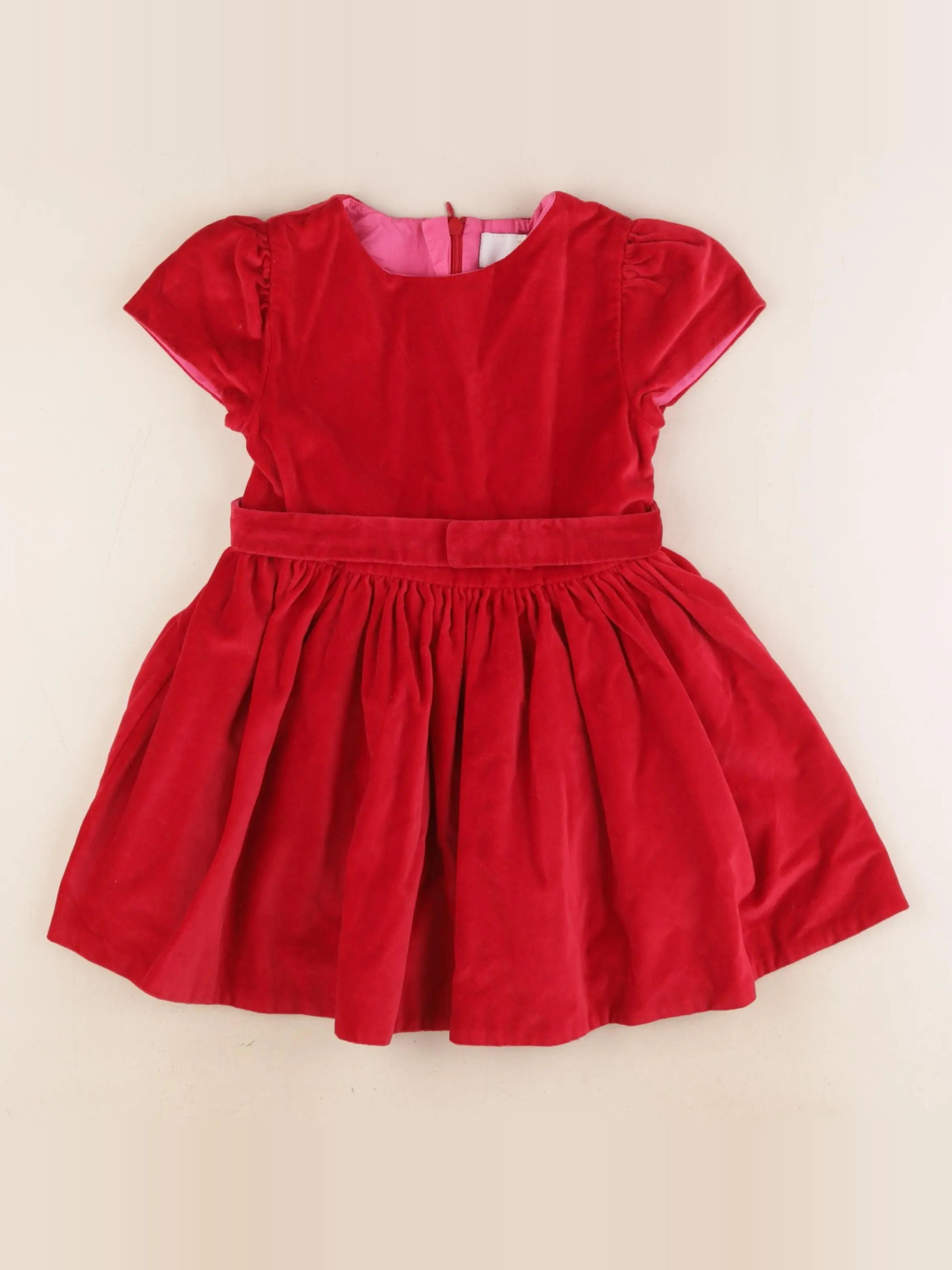 Jacadi - robe rouge - 4 ans