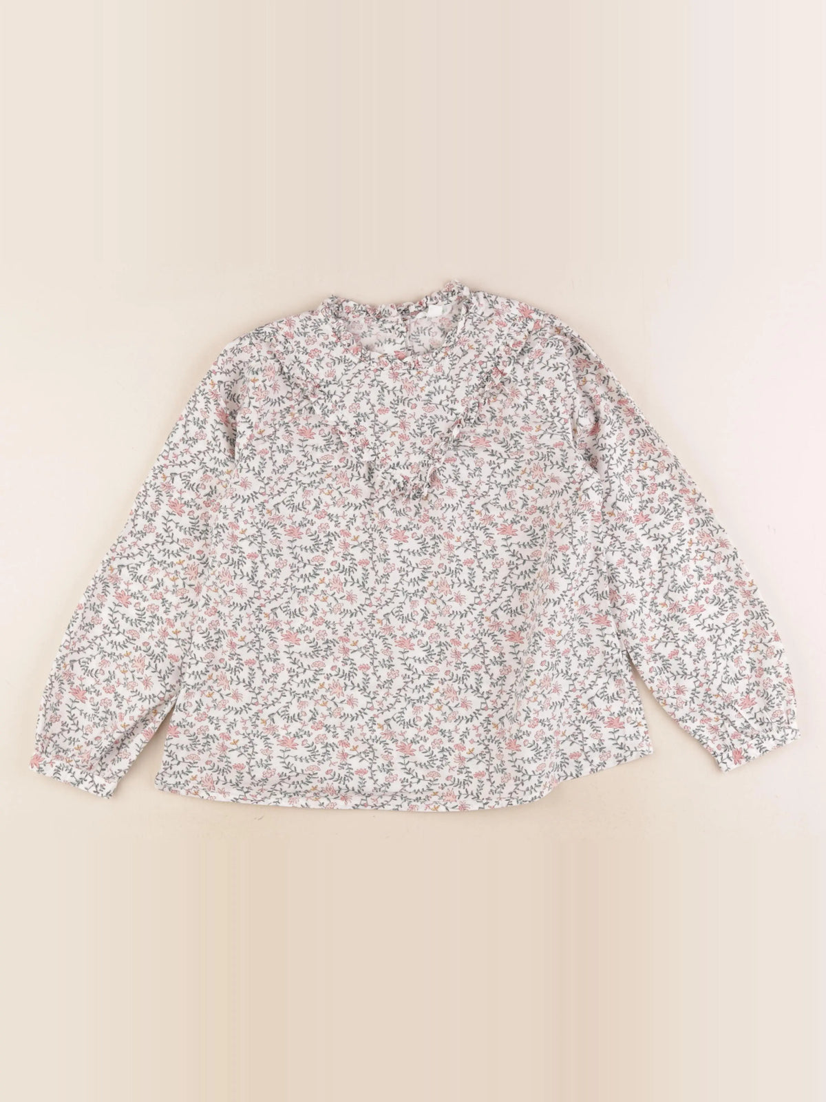 Vertbaudet - blouse multicolore - 9 ans