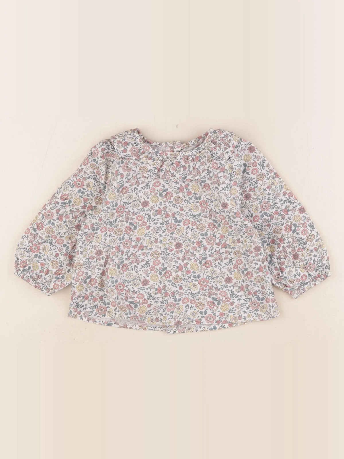 Vertbaudet - blouse multicolore - 12 mois