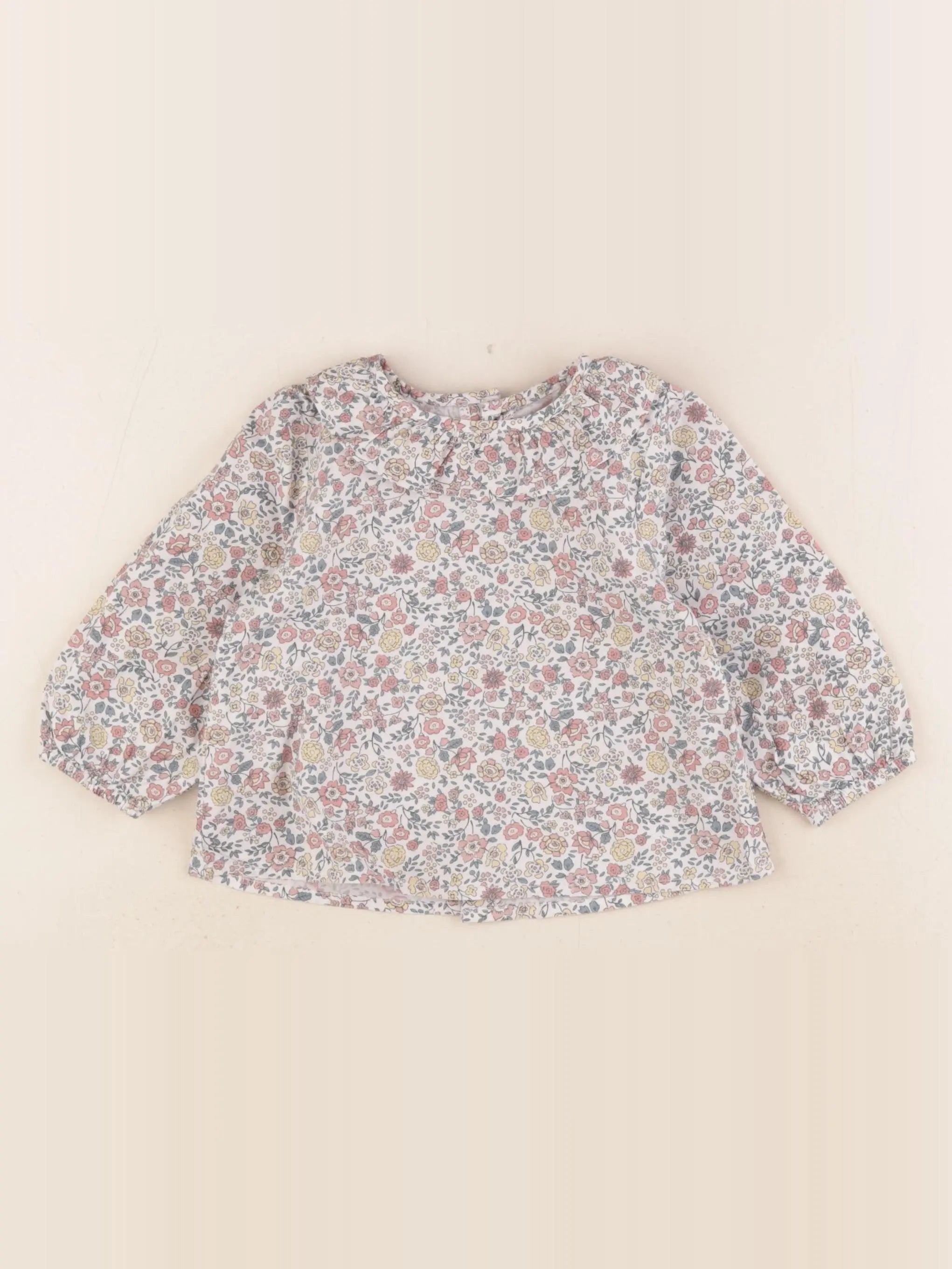 Vertbaudet - blouse multicolore - 12 mois