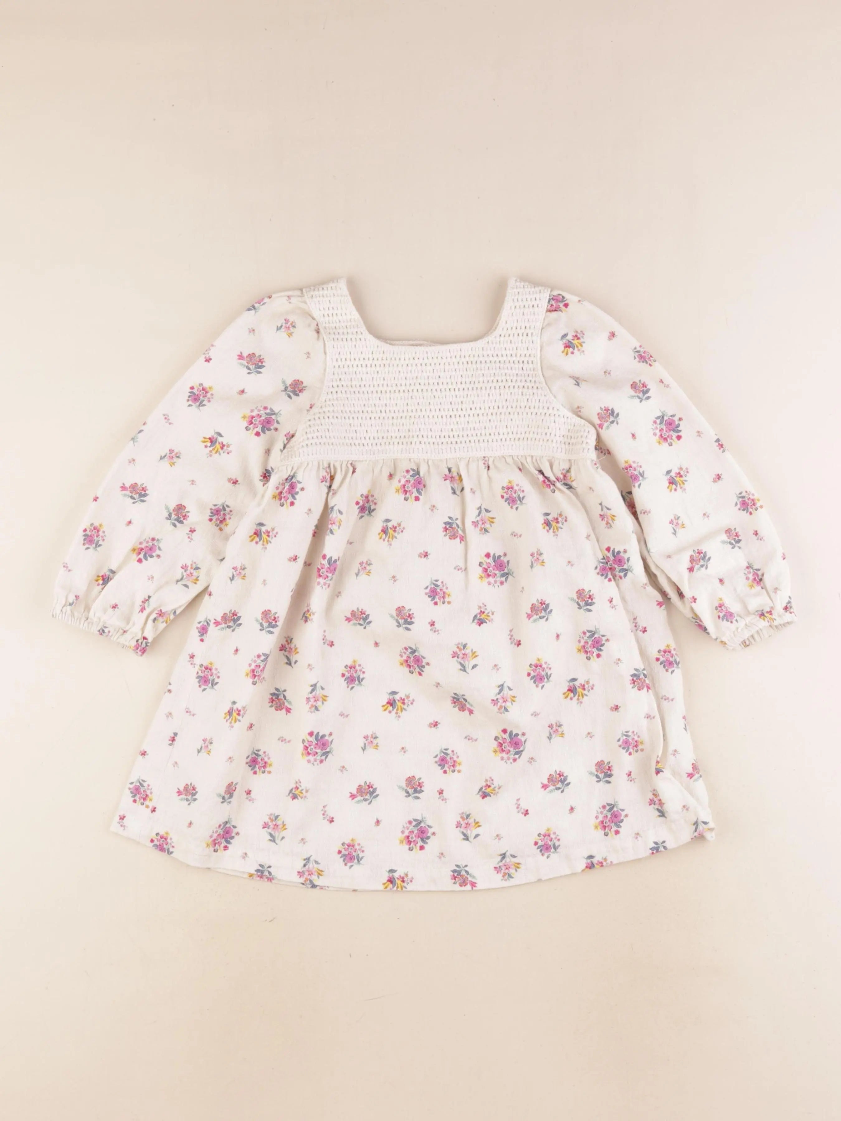 Zara - robe multicolore - 4 ans