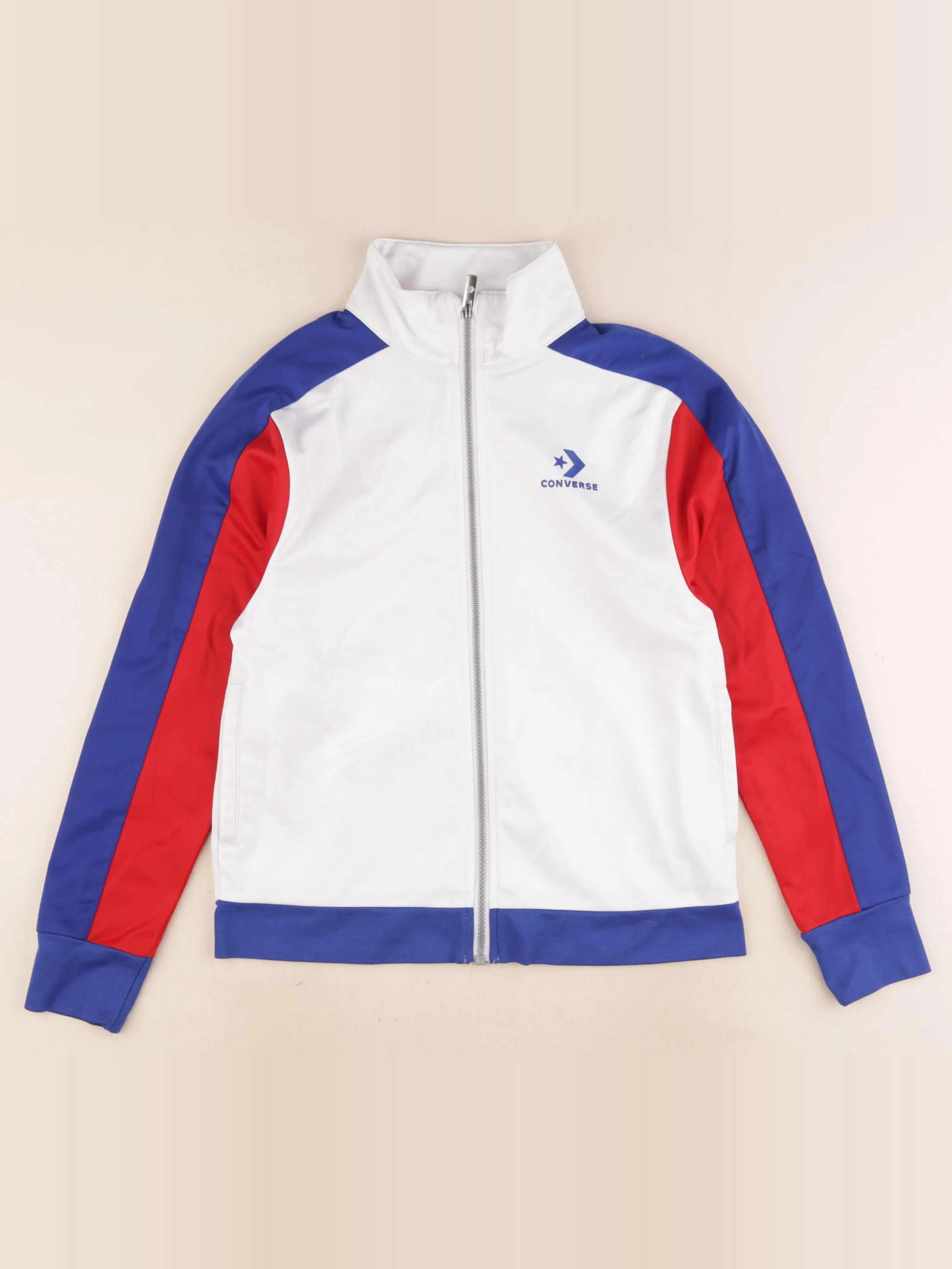 Converse - sweat bleu, blanc, rouge - 12/13 ans