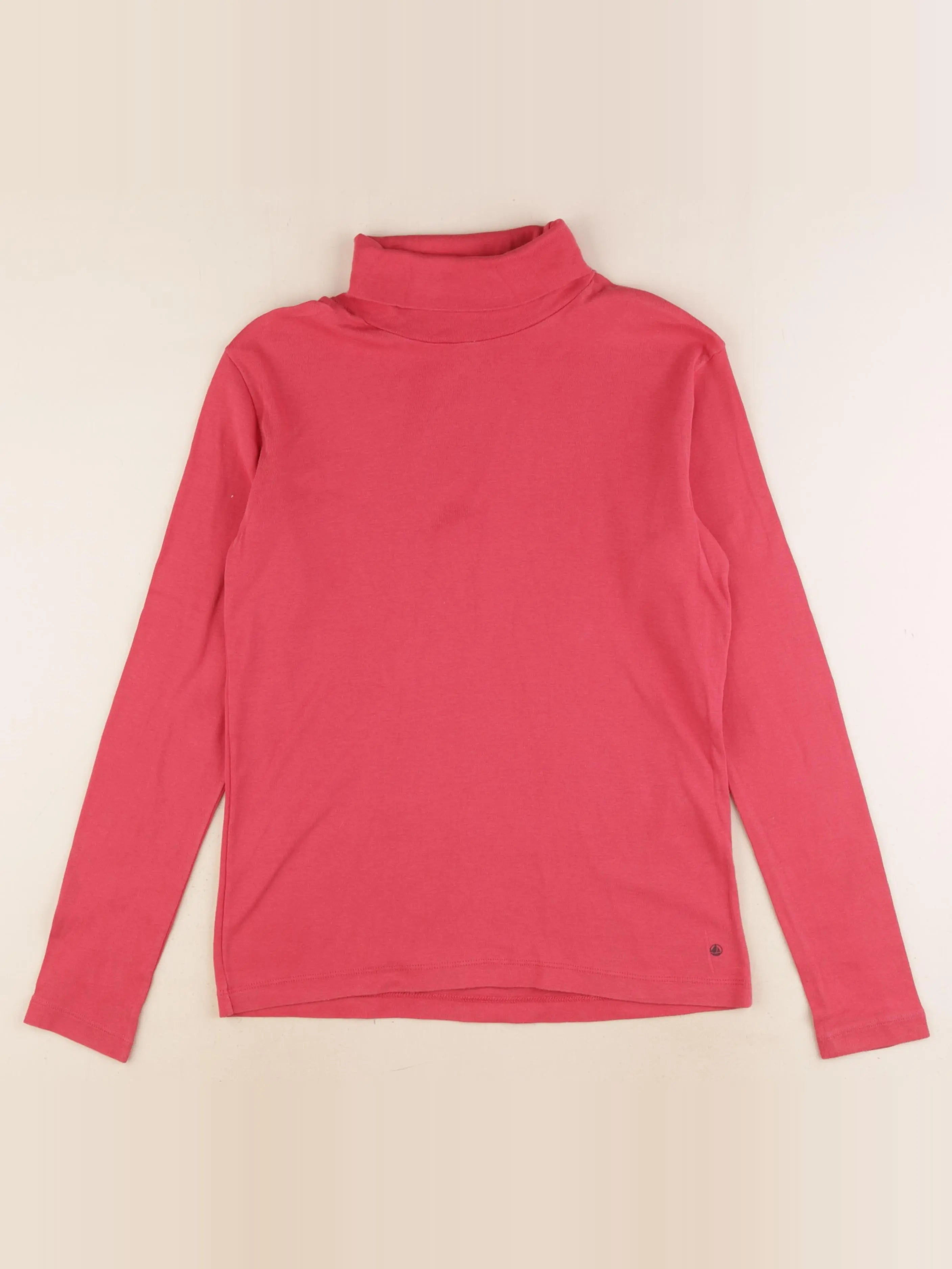 Petit Bateau - sous-pull rouge - 12 ans