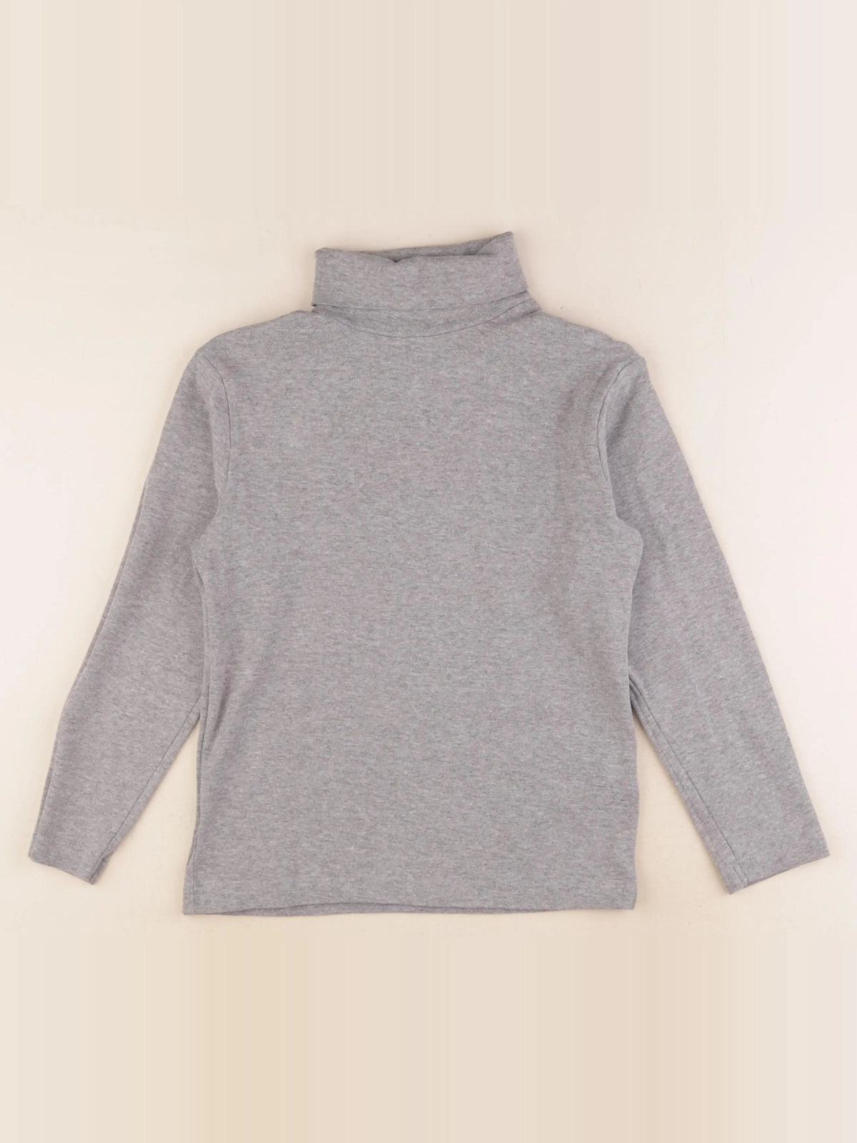 Vertbaudet - sous-pull gris - 10 ans