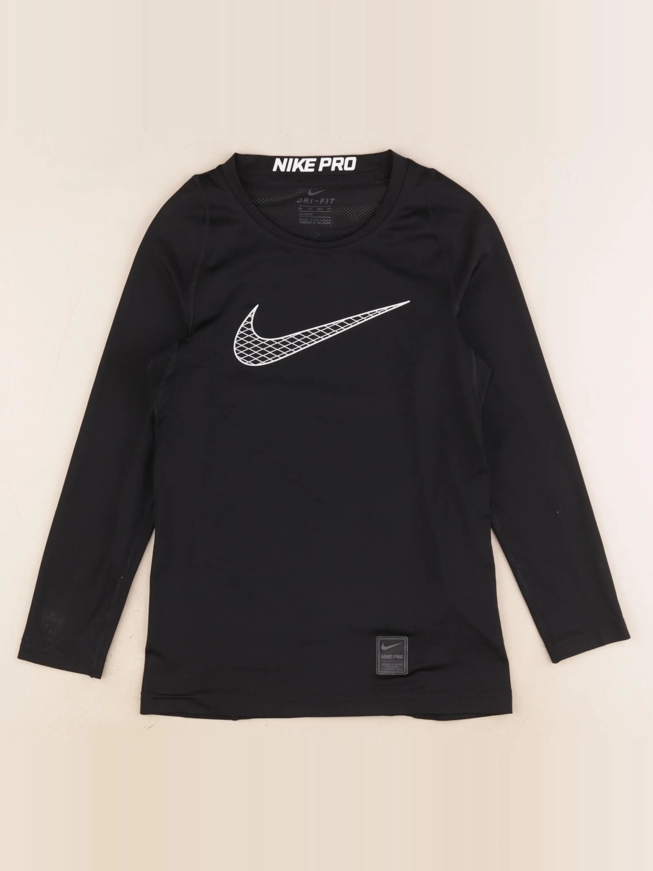 Nike - tee-shirt de sport noir - 7/8 ans