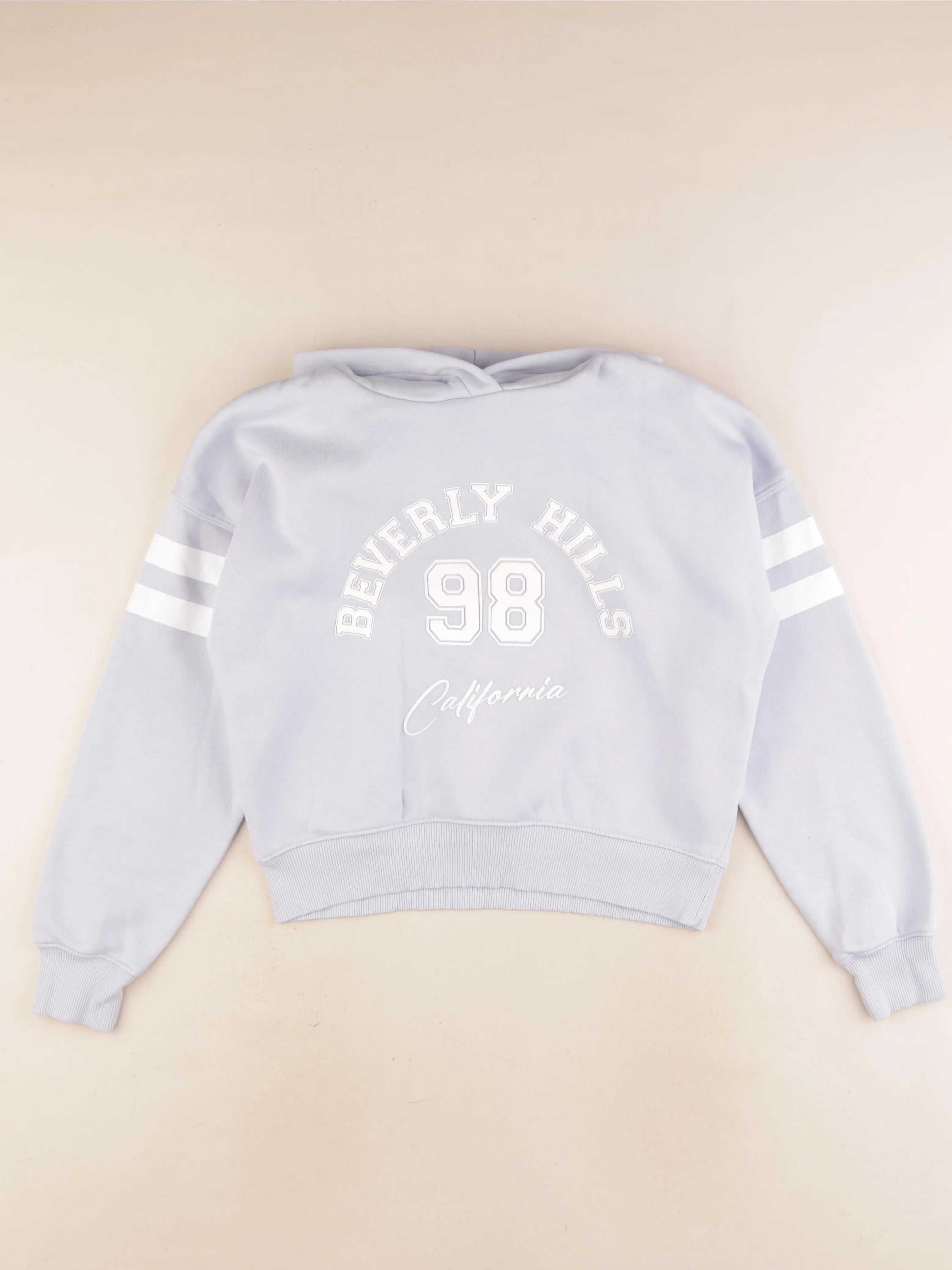 Tape à l'oeil - sweat court bleu - 12/13 ans