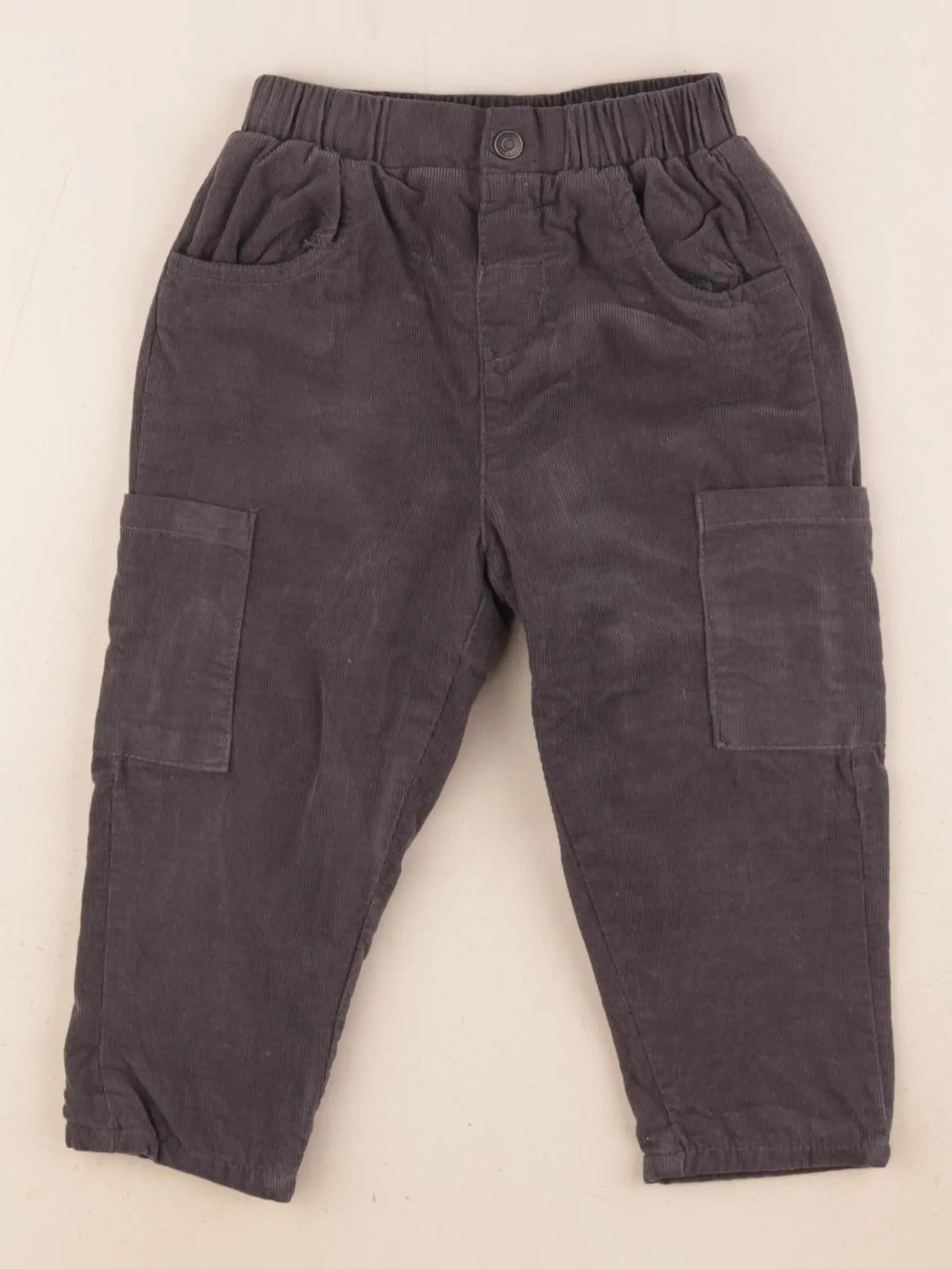 Vertbaudet - pantalon gris - 24 mois