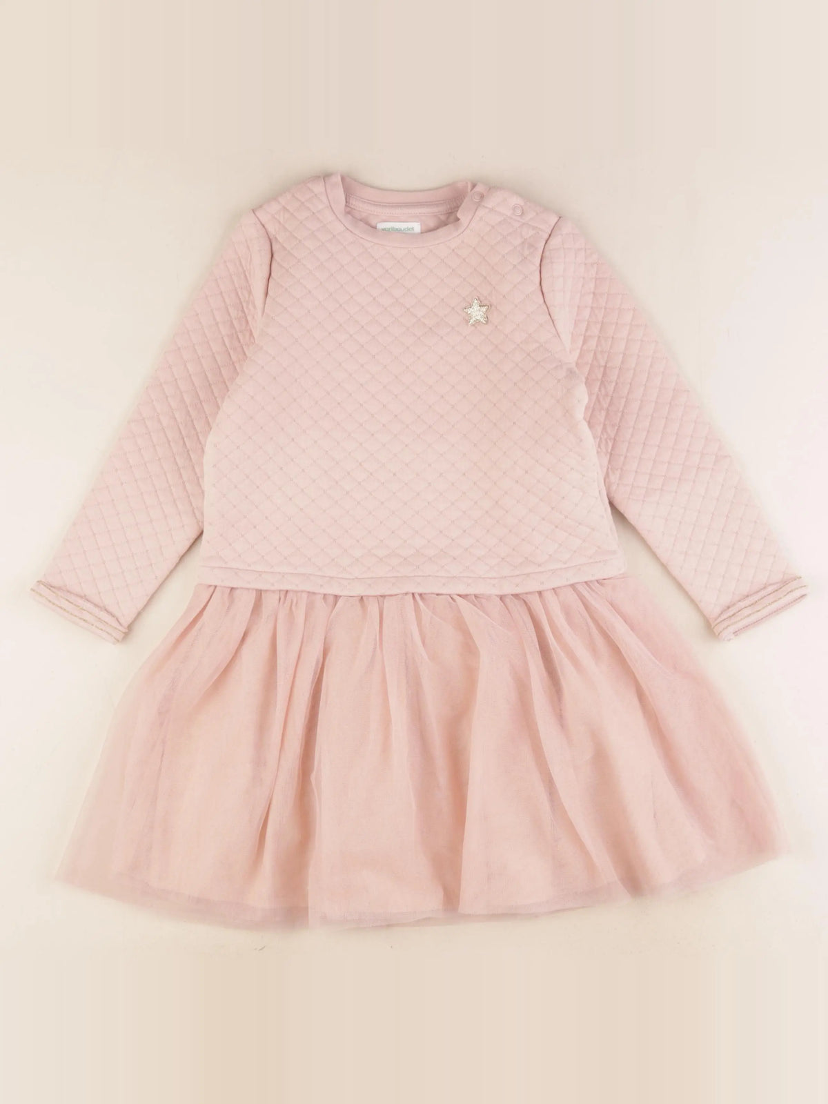 Vertbaudet - robe rose - 6 ans