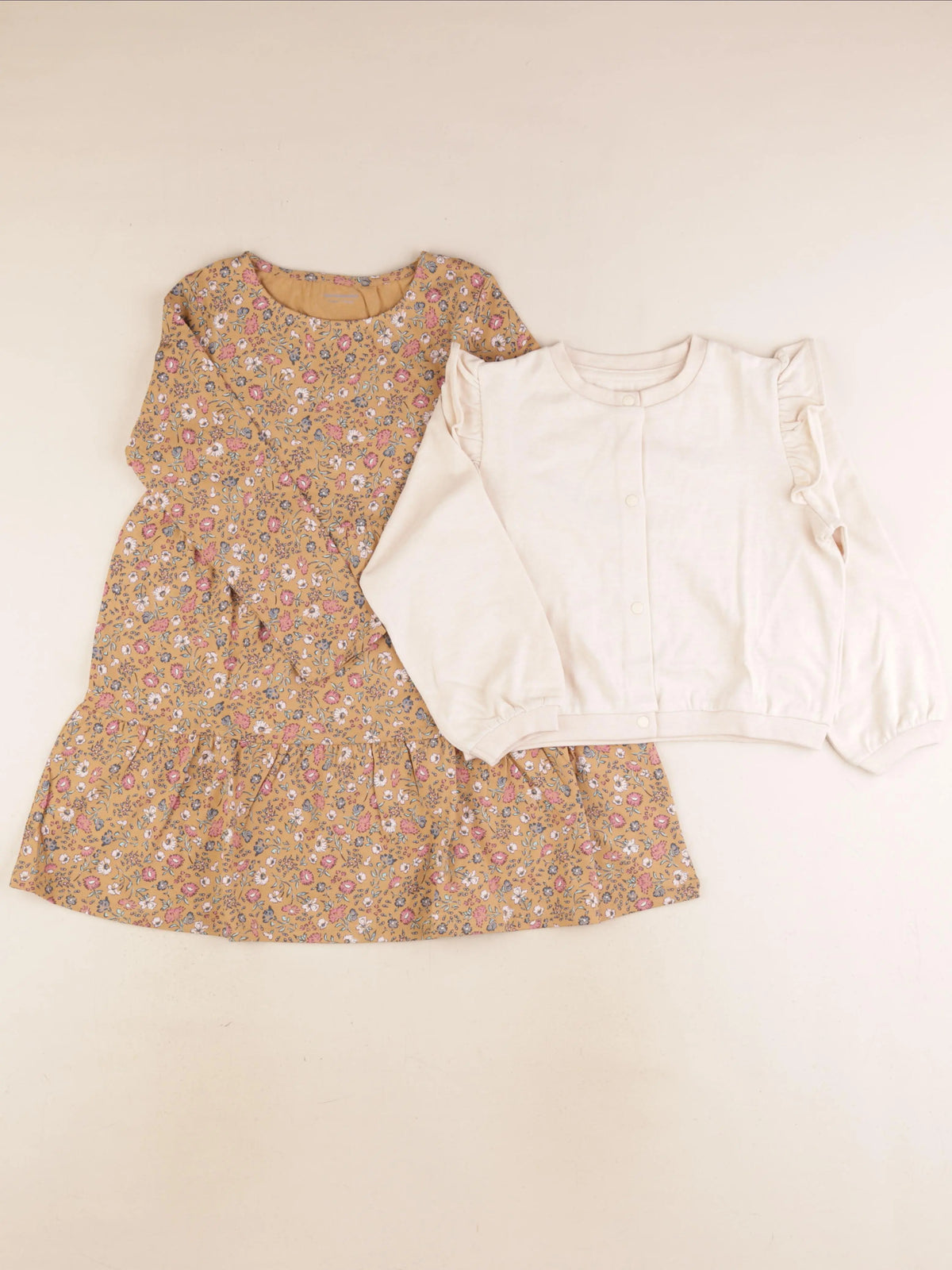 Vertbaudet - ensemble marron - 5 ans