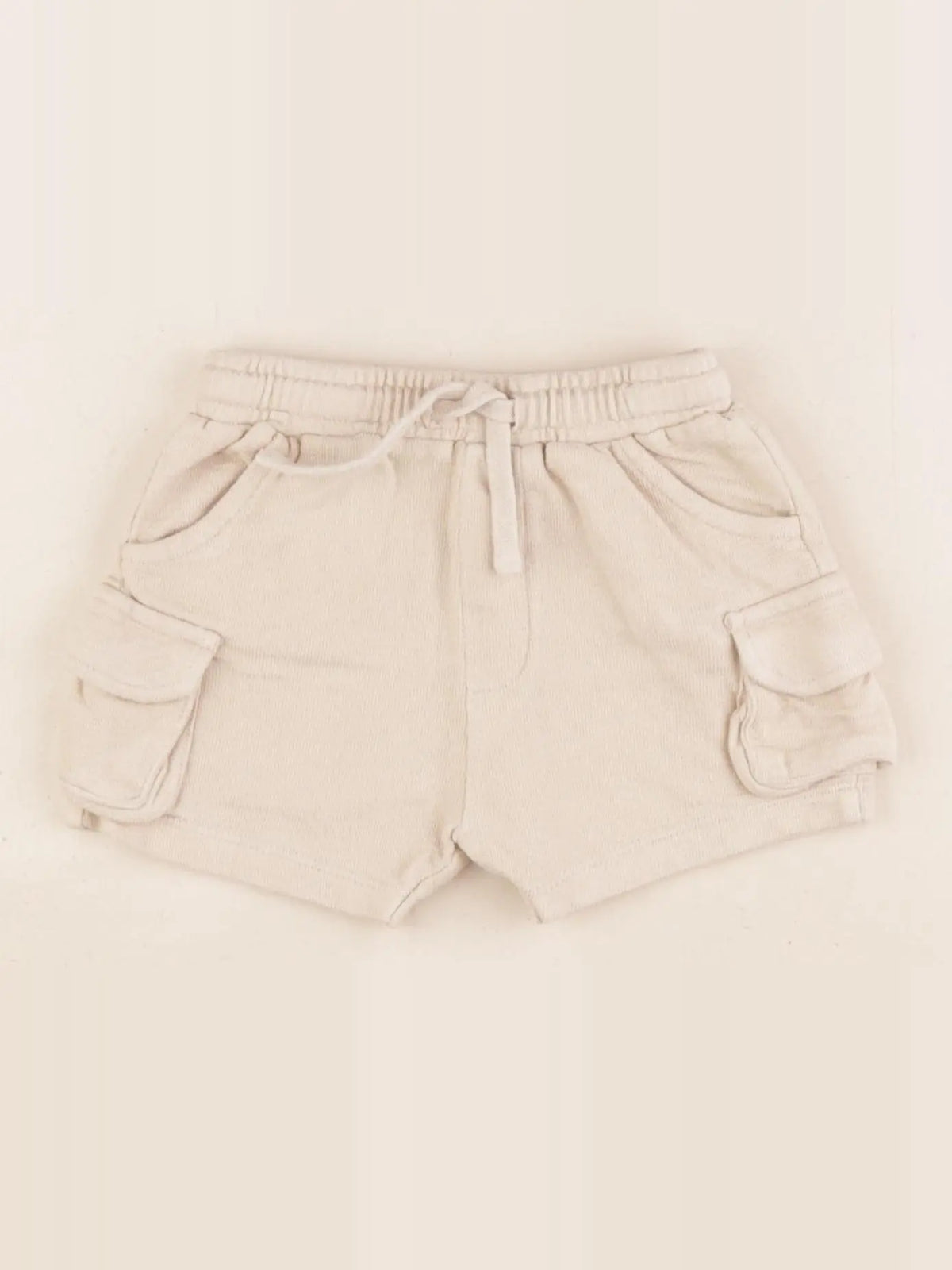 Vertbaudet - short beige - 6 mois