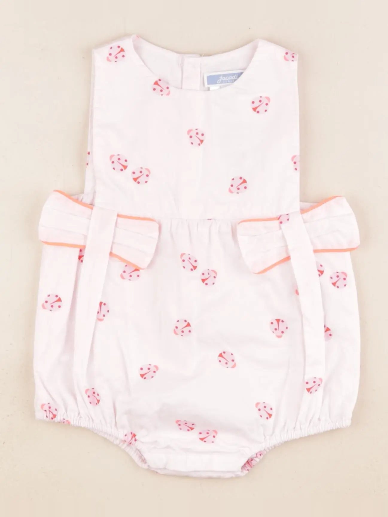Jacadi - combinaison rose - 6 mois
