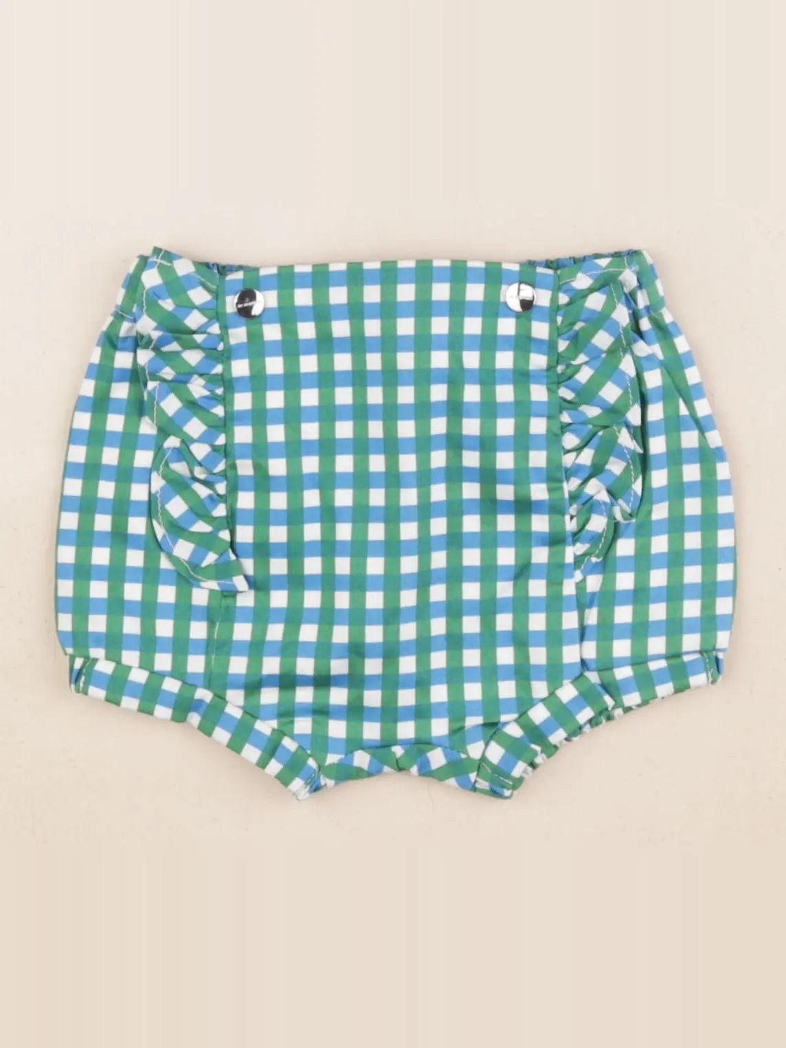 Jacadi - bloomer vert, bleu - 3 mois