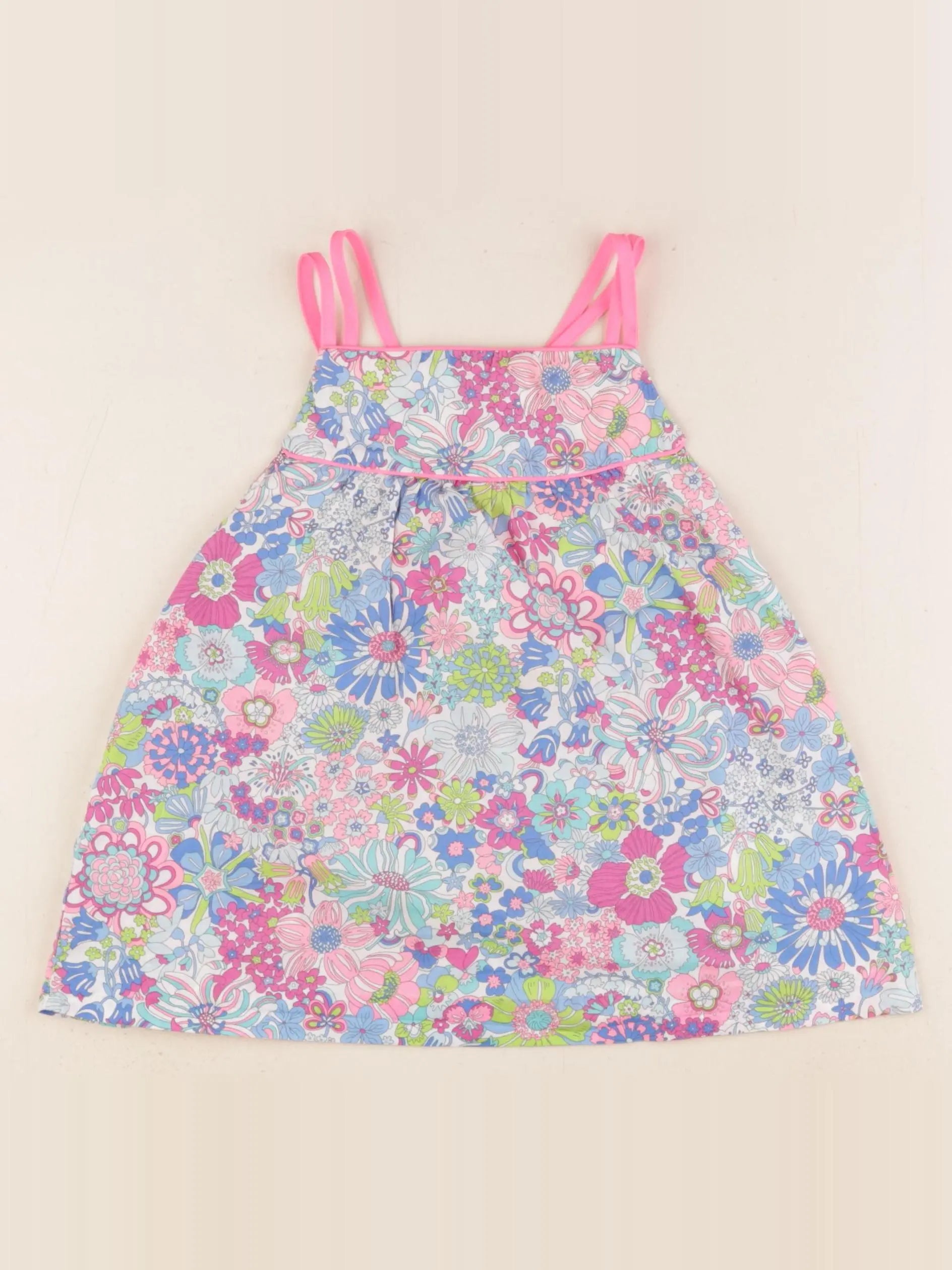 Jacadi - blouse liberty multicolore - 8 ans