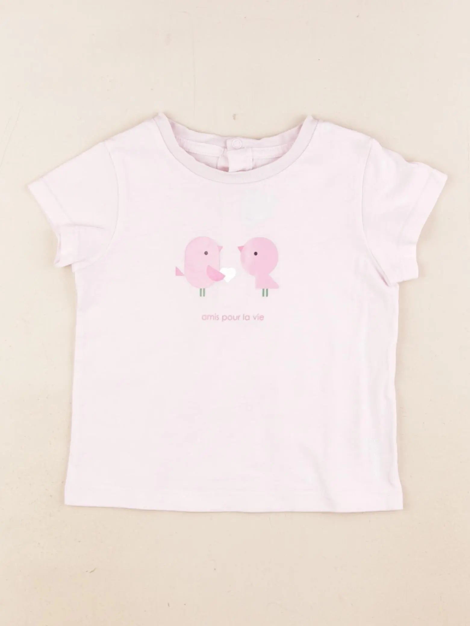 Jacadi - tee-shirt rose - 24 mois