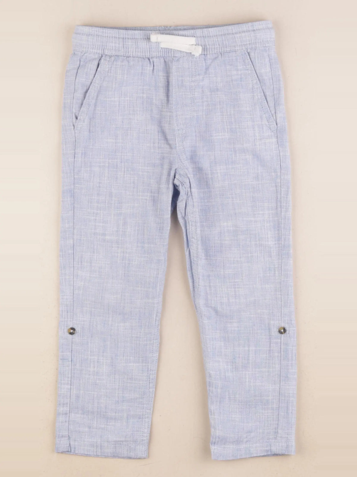 Vertbaudet - pantalon bleu - 4 ans