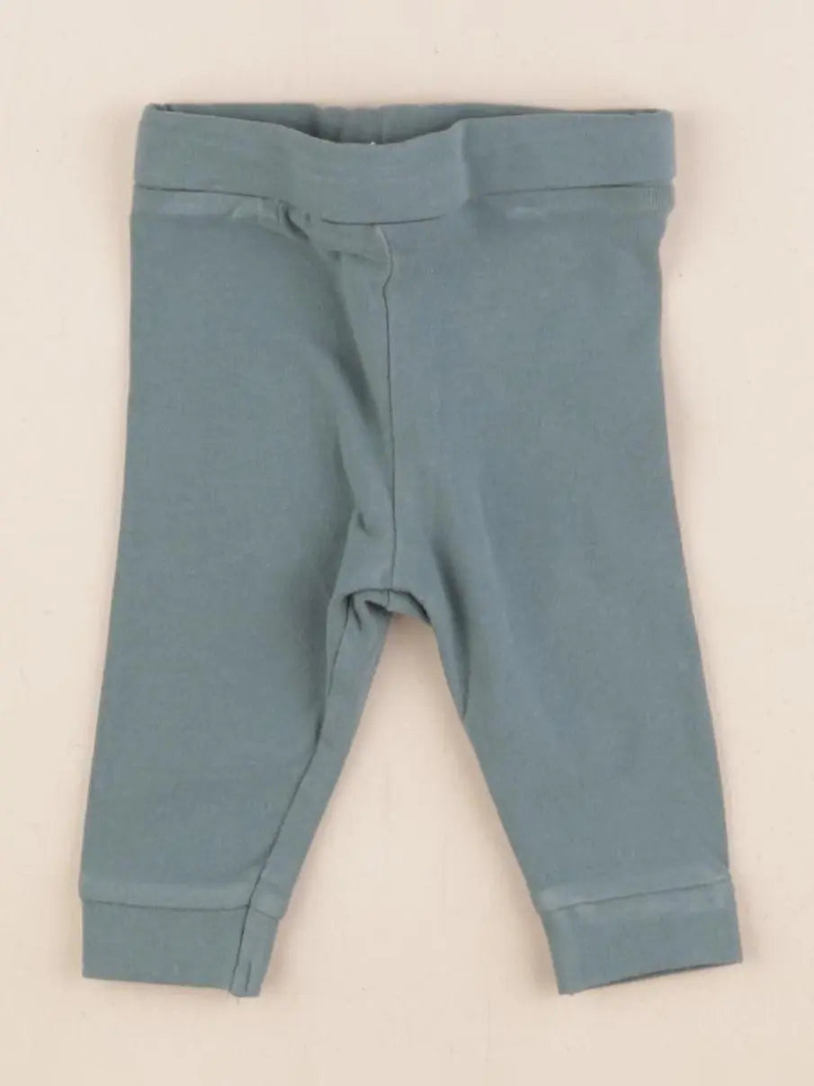 Vertbaudet - legging vert - 1 mois