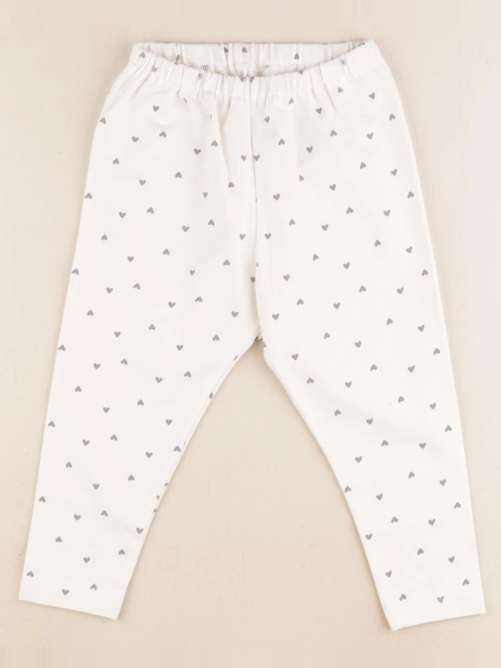 Uniqlo - legging blanc, gris - 18/24 mois