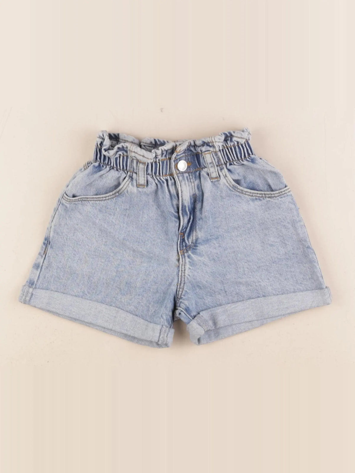 Zara - short bleu - 4/5 ans