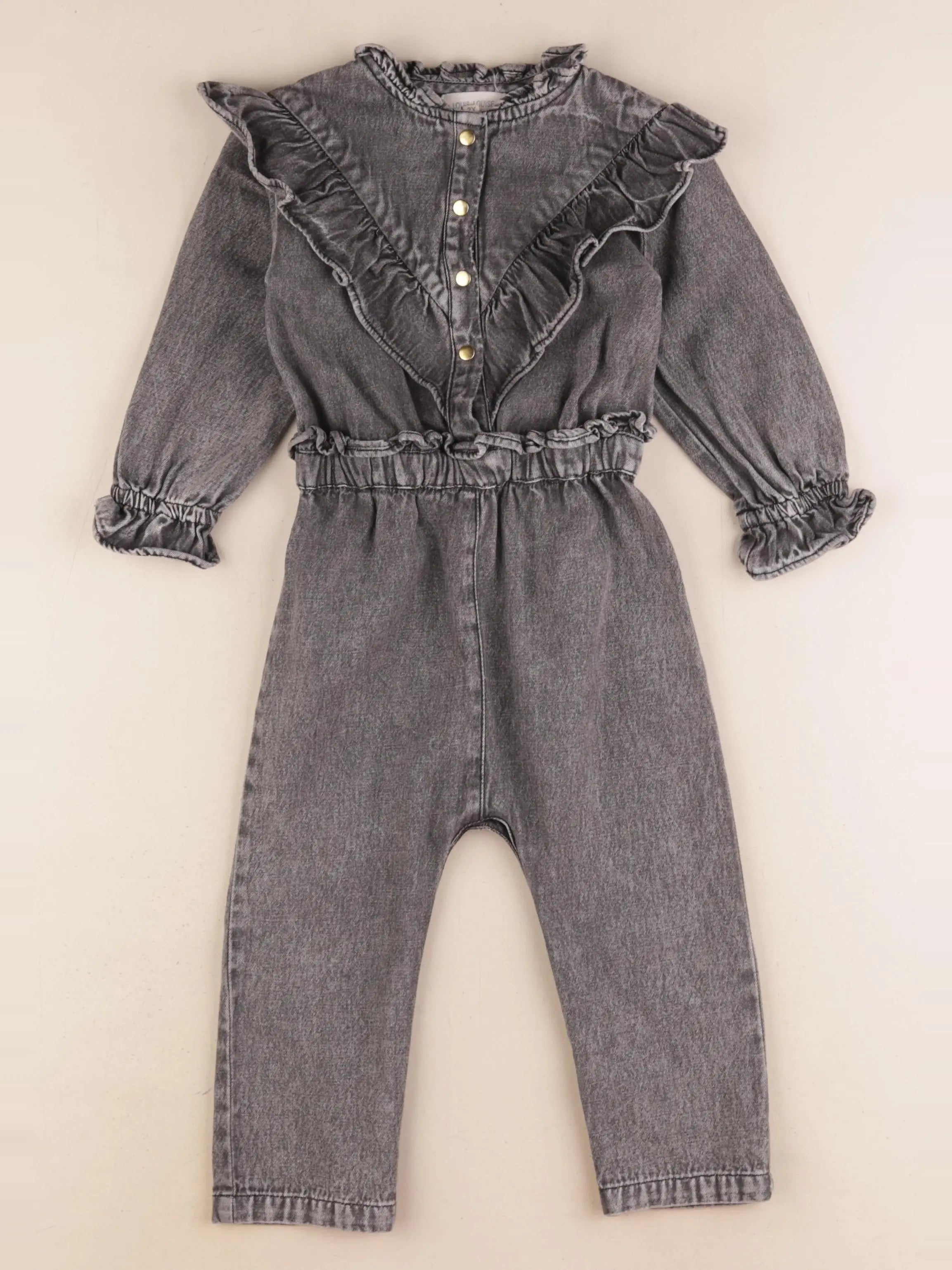 Louis Louise - combinaison gris - 2 ans
