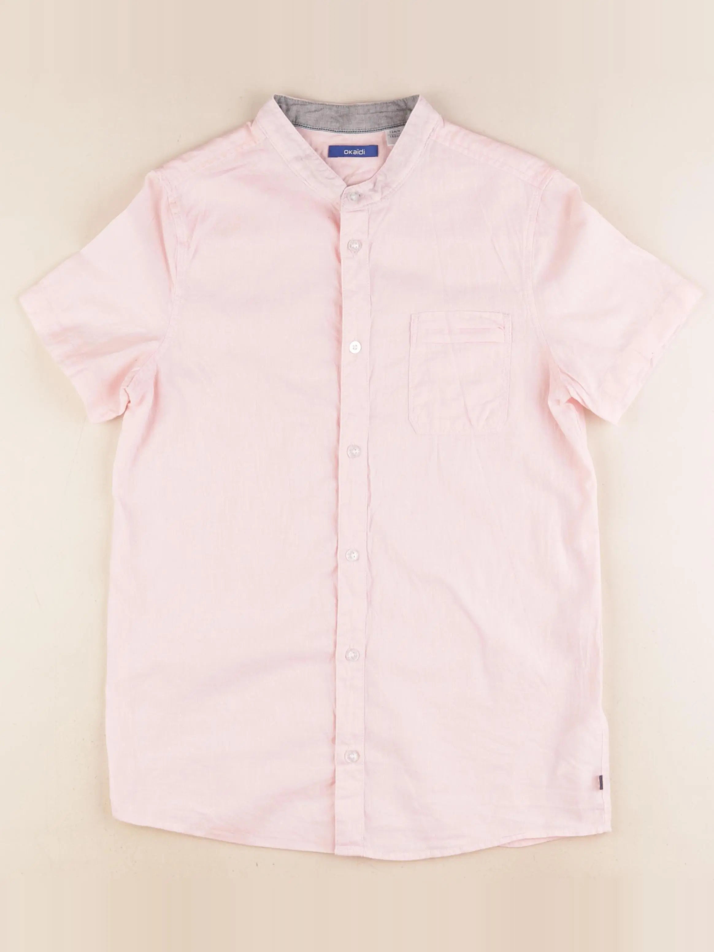 Okaidi - chemise rose - 12 ans