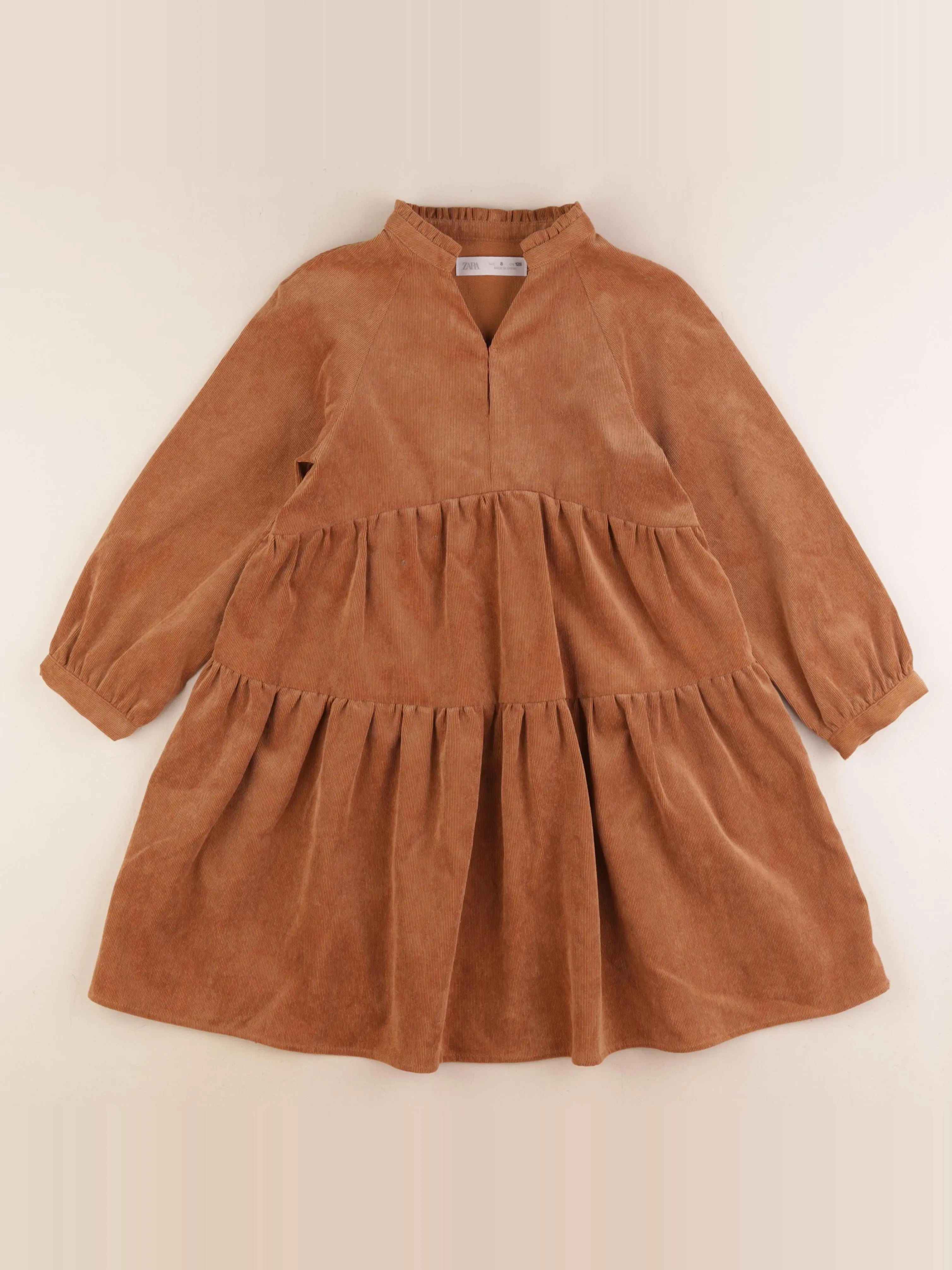 Zara - robe marron - 8 ans
