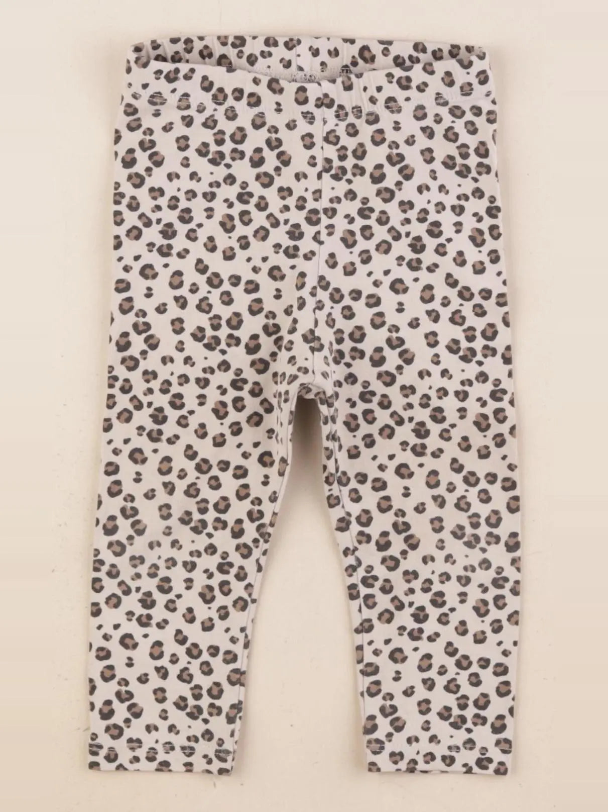 H&M - legging marron - 6/9 mois