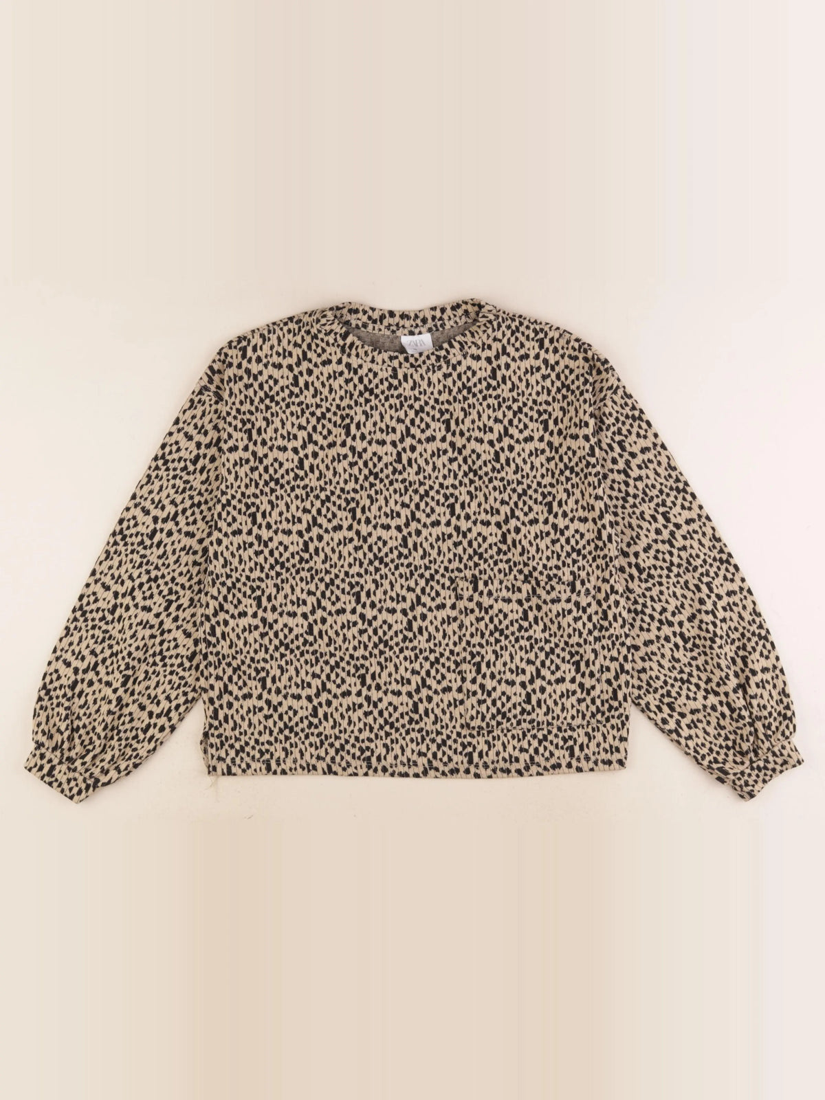Zara - blouse marron - 10 ans