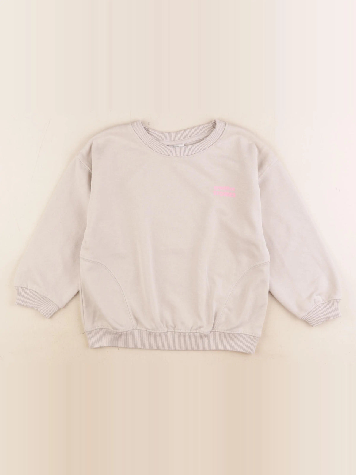 Zara - sweat beige - 5 ans