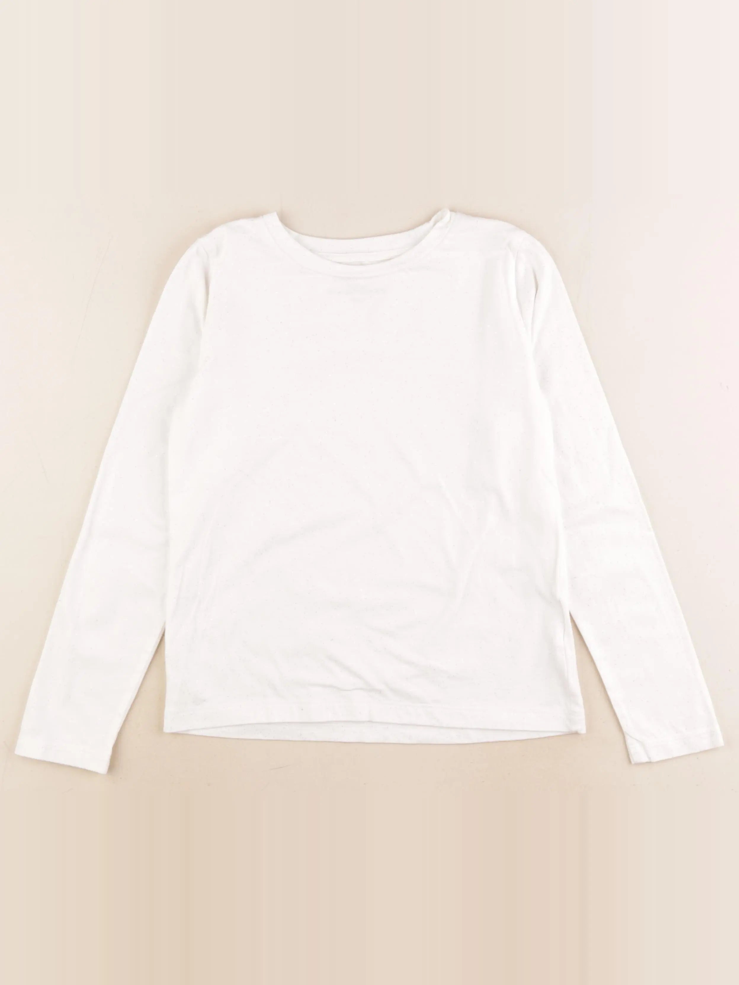 Monoprix - tee-shirt argent, blanc - 12 ans