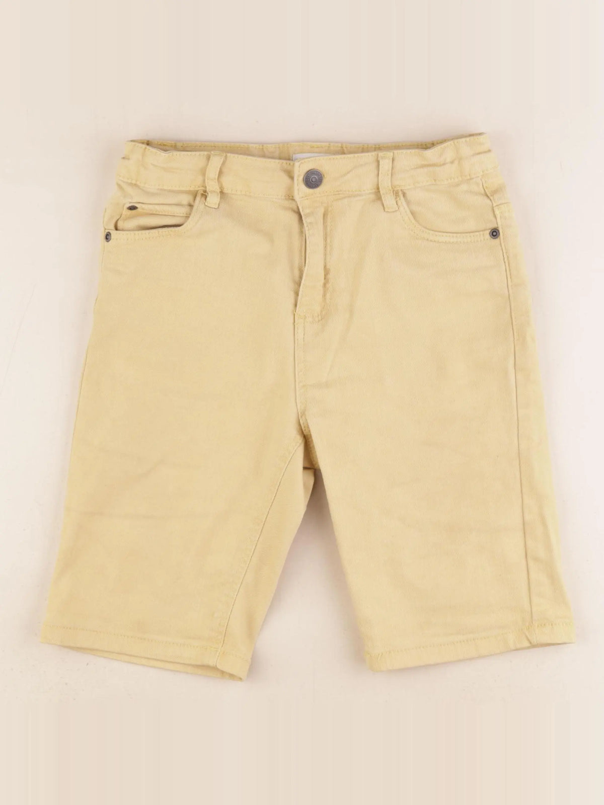 Vertbaudet - short jaune - 10 ans