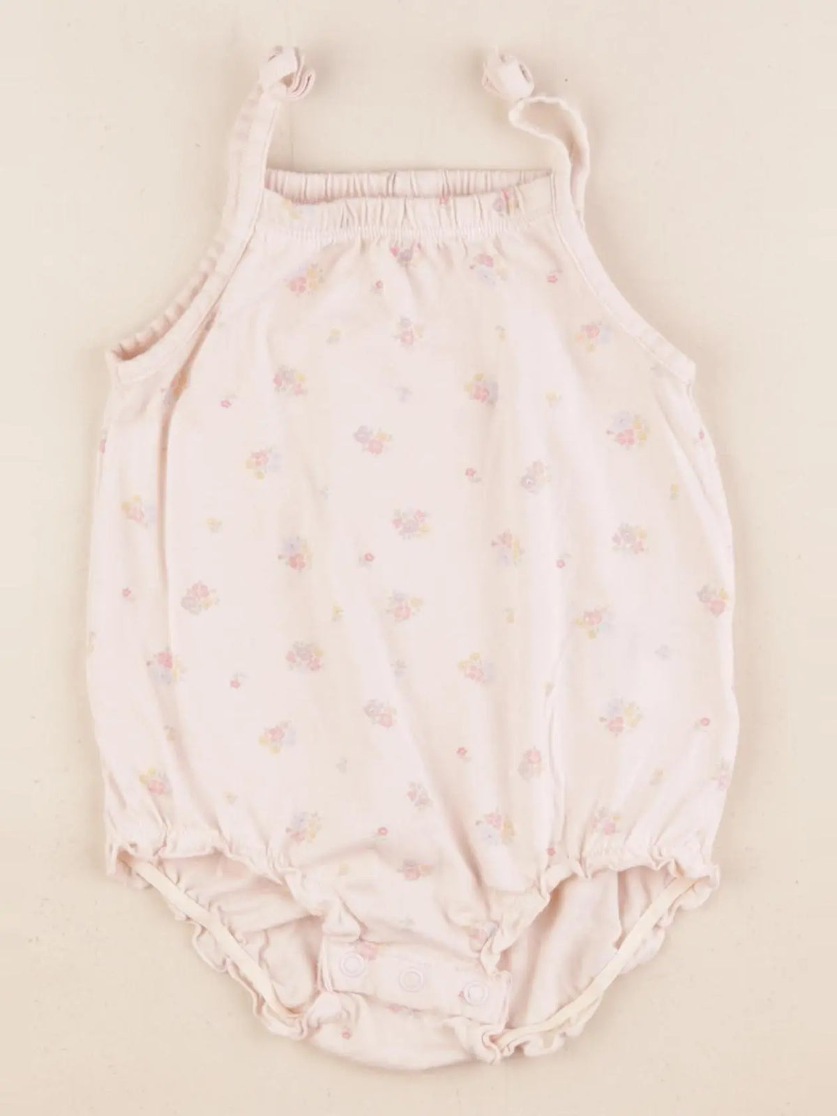 H&M - combinaison rose - 9 mois